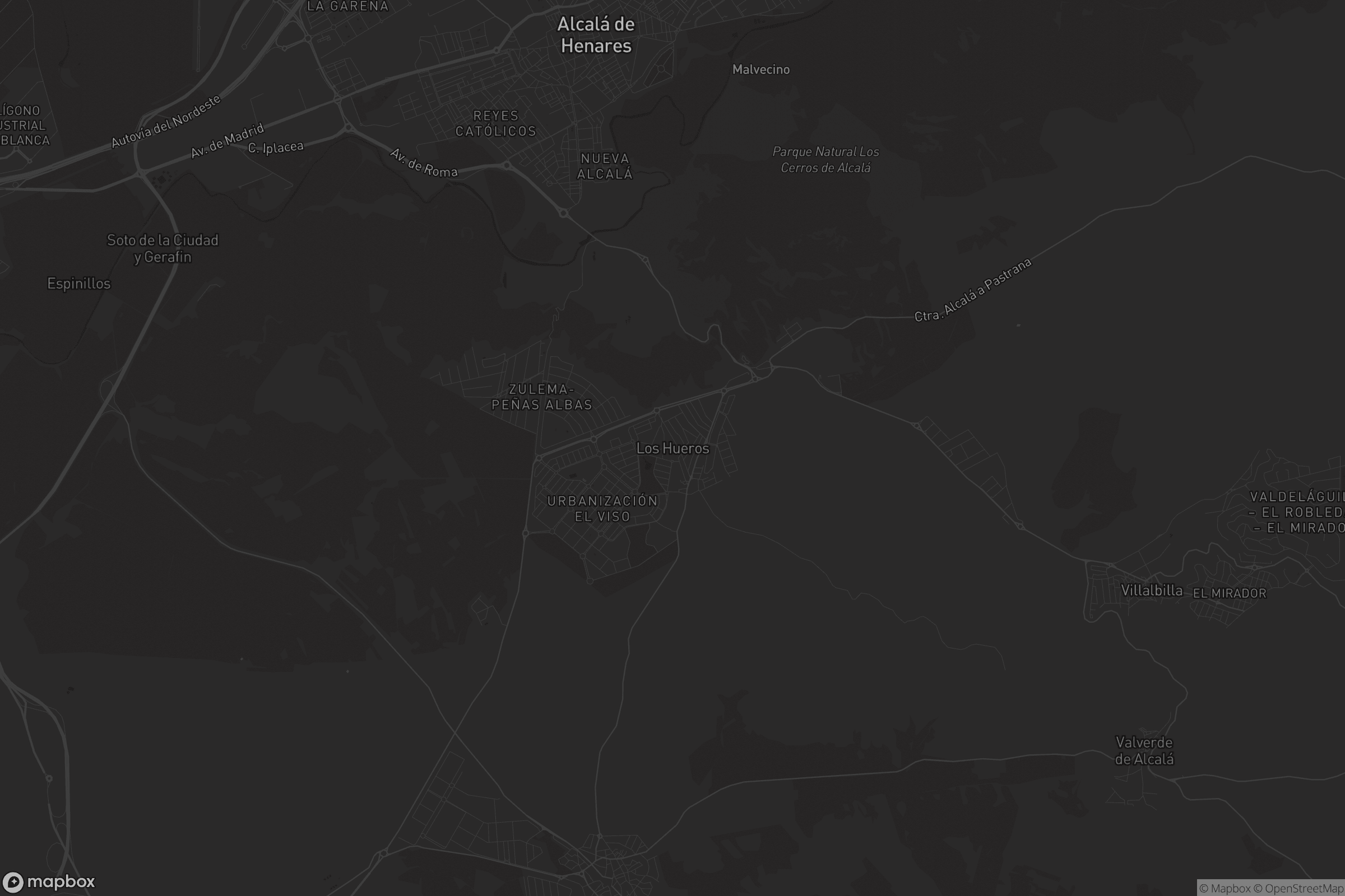 Mapa de Los Hueros