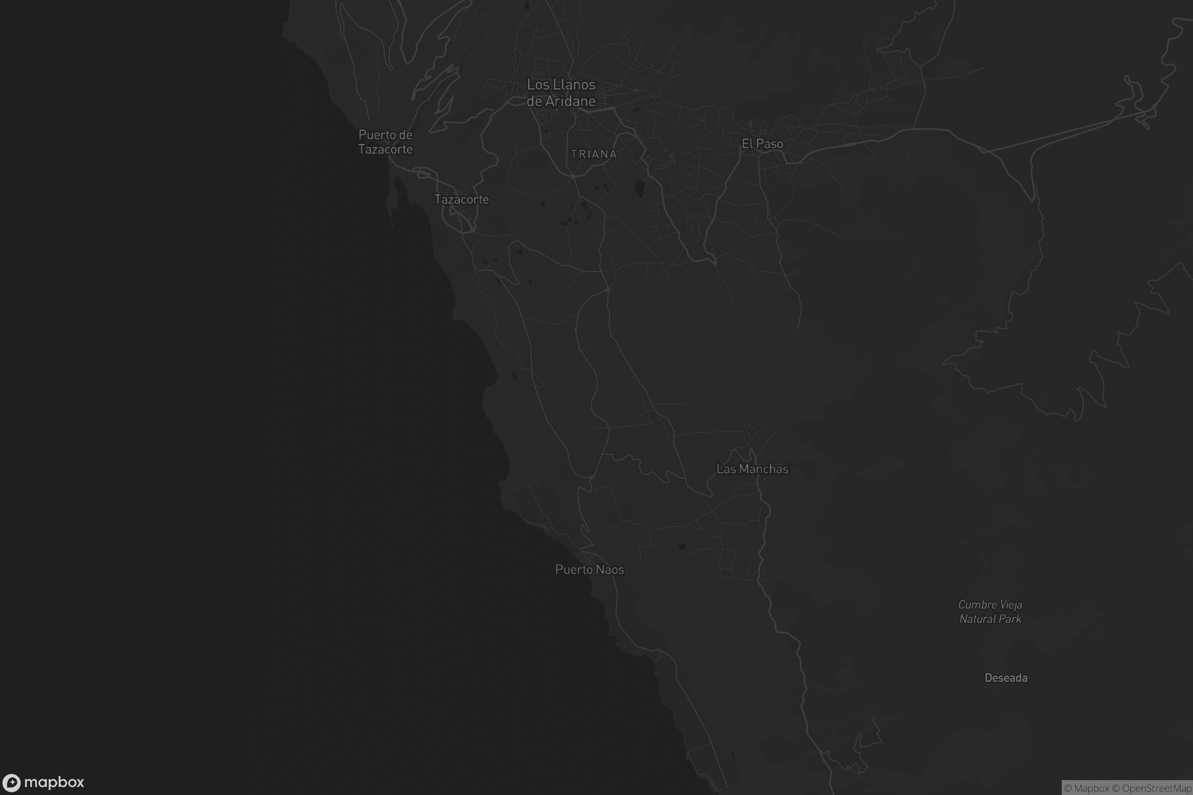 Mapa de Los Llanos de Aridane
