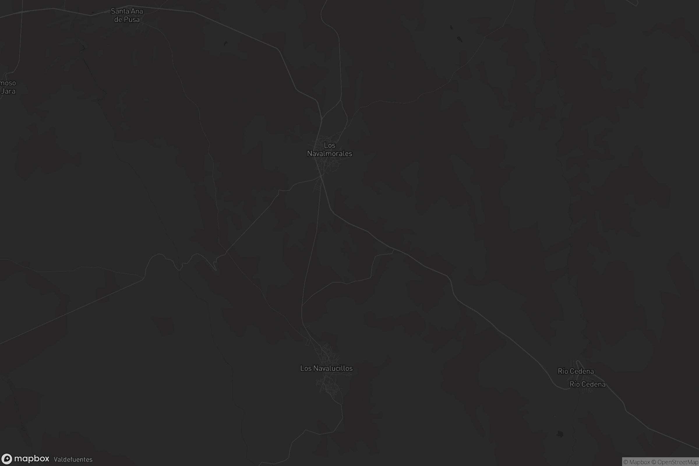Mapa de Los Navalmorales