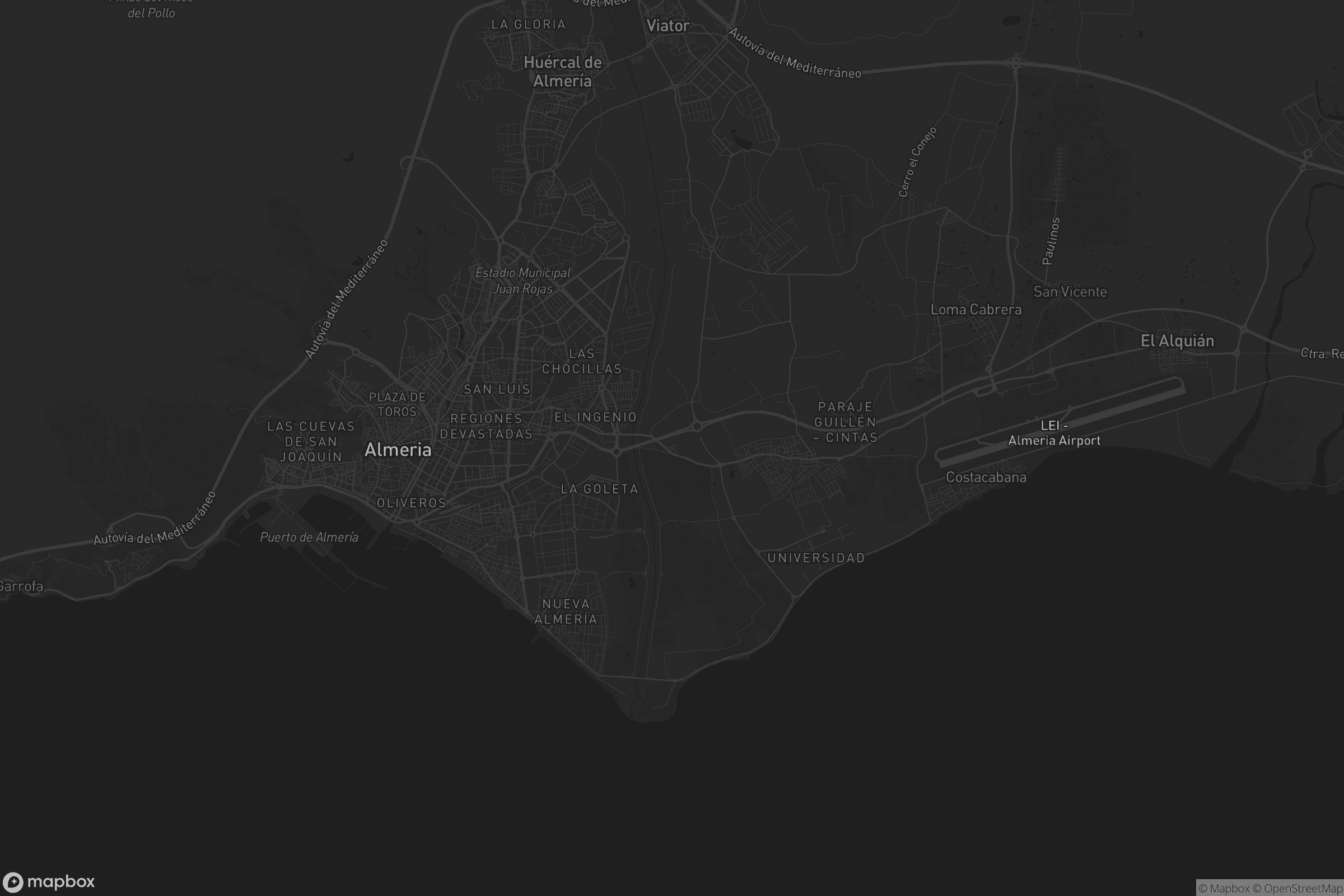 Mapa de Los Partidores