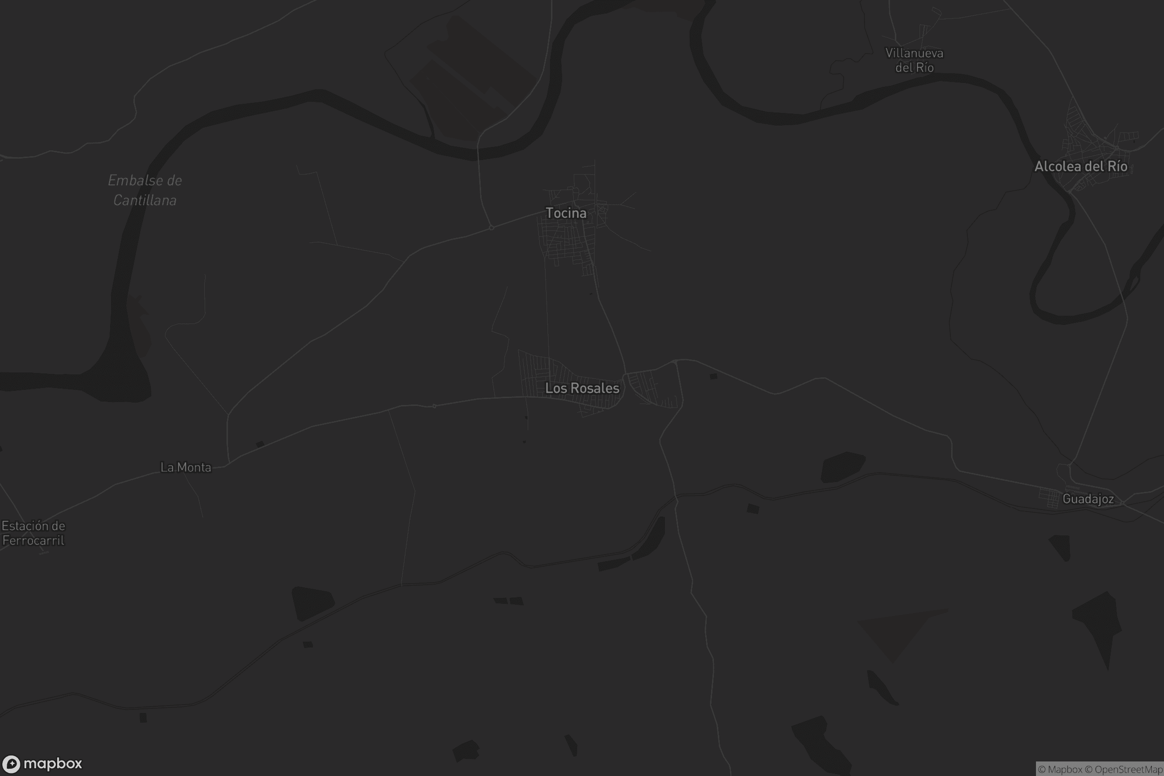 Mapa de Los Rosales
