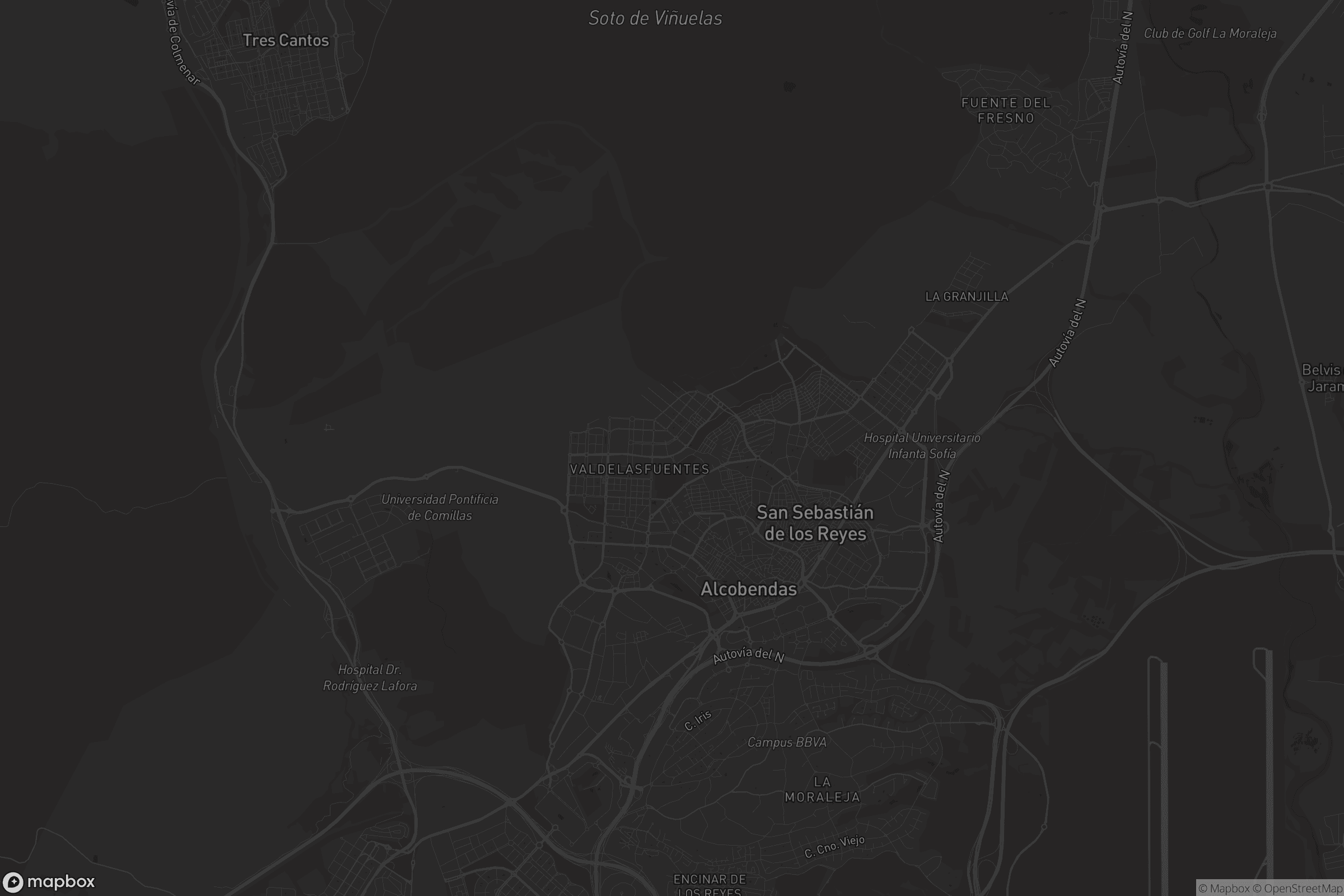 Mapa de Los Tempranales