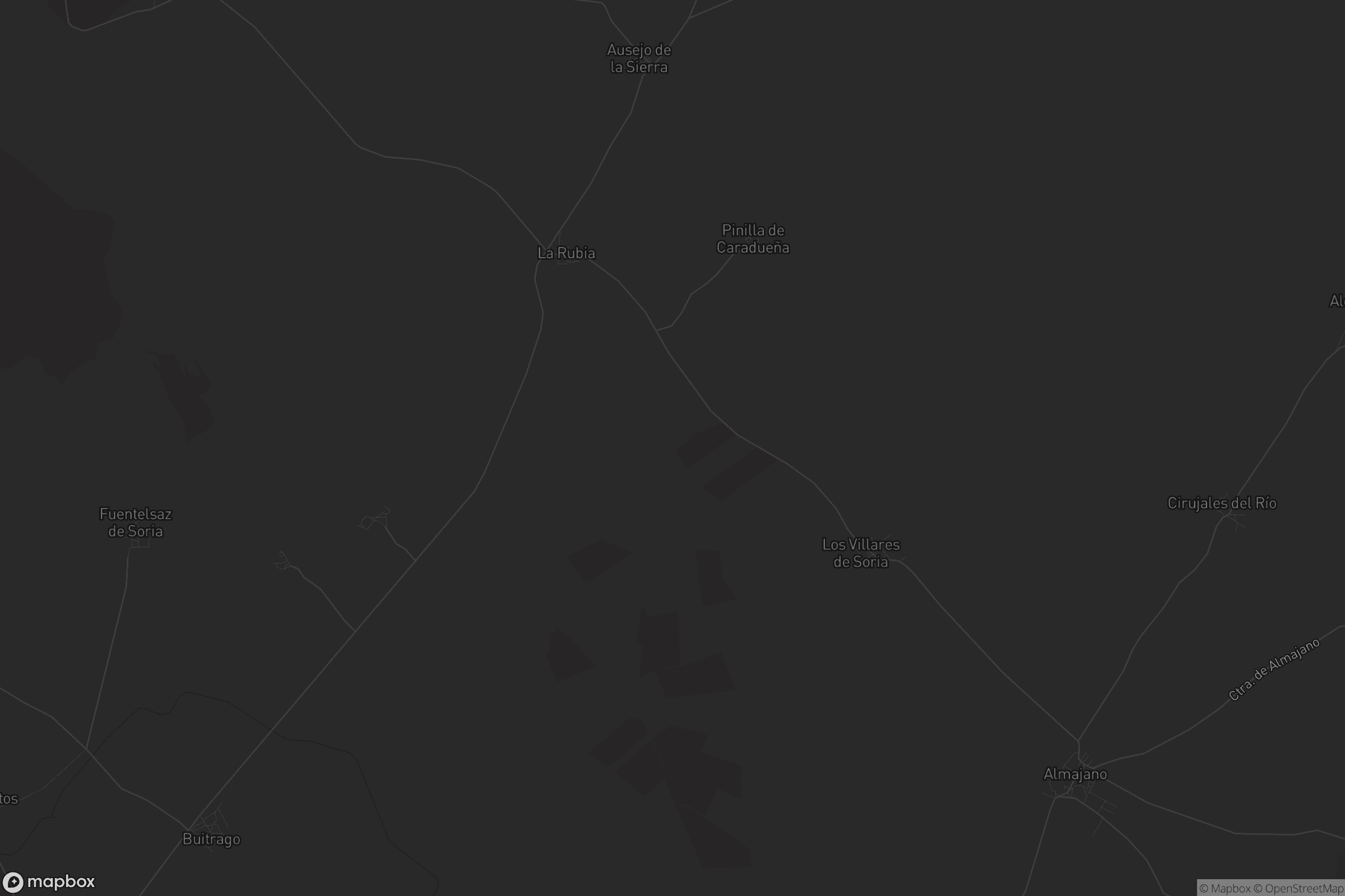 Mapa de Los Villares de Soria