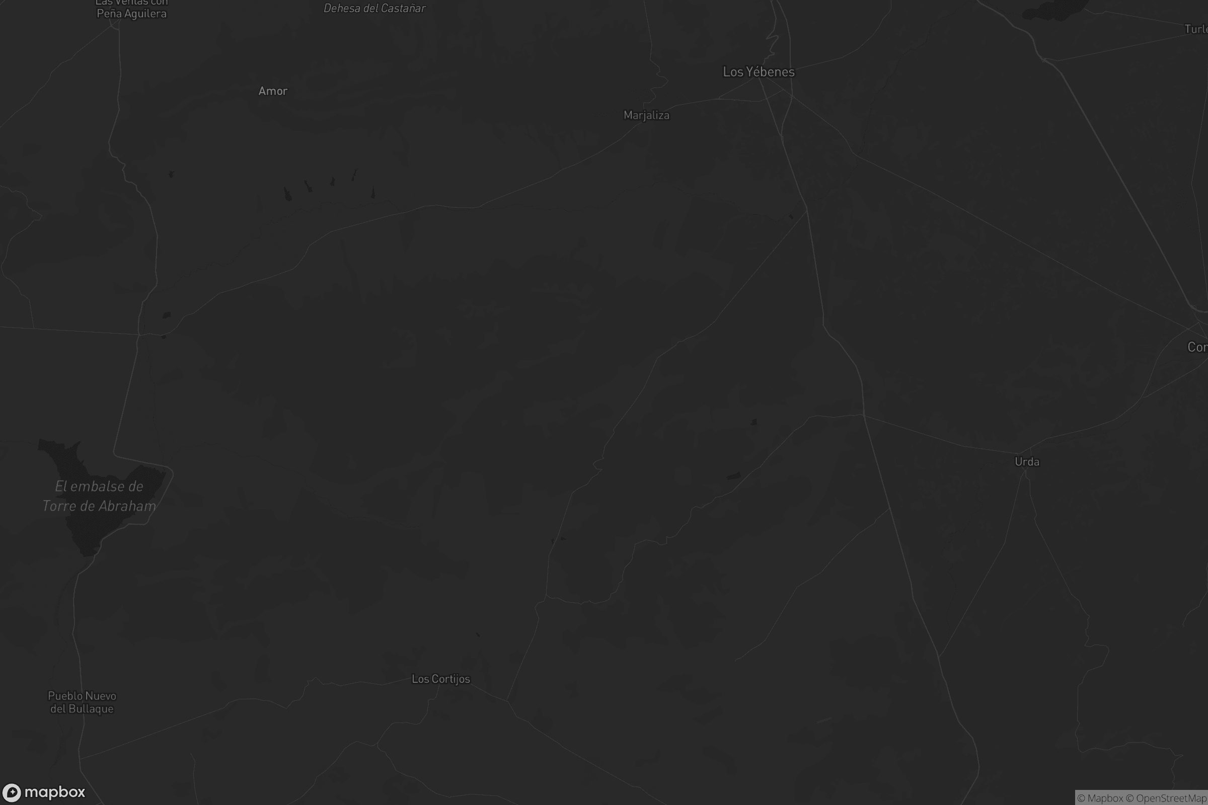 Mapa de Los Yébenes