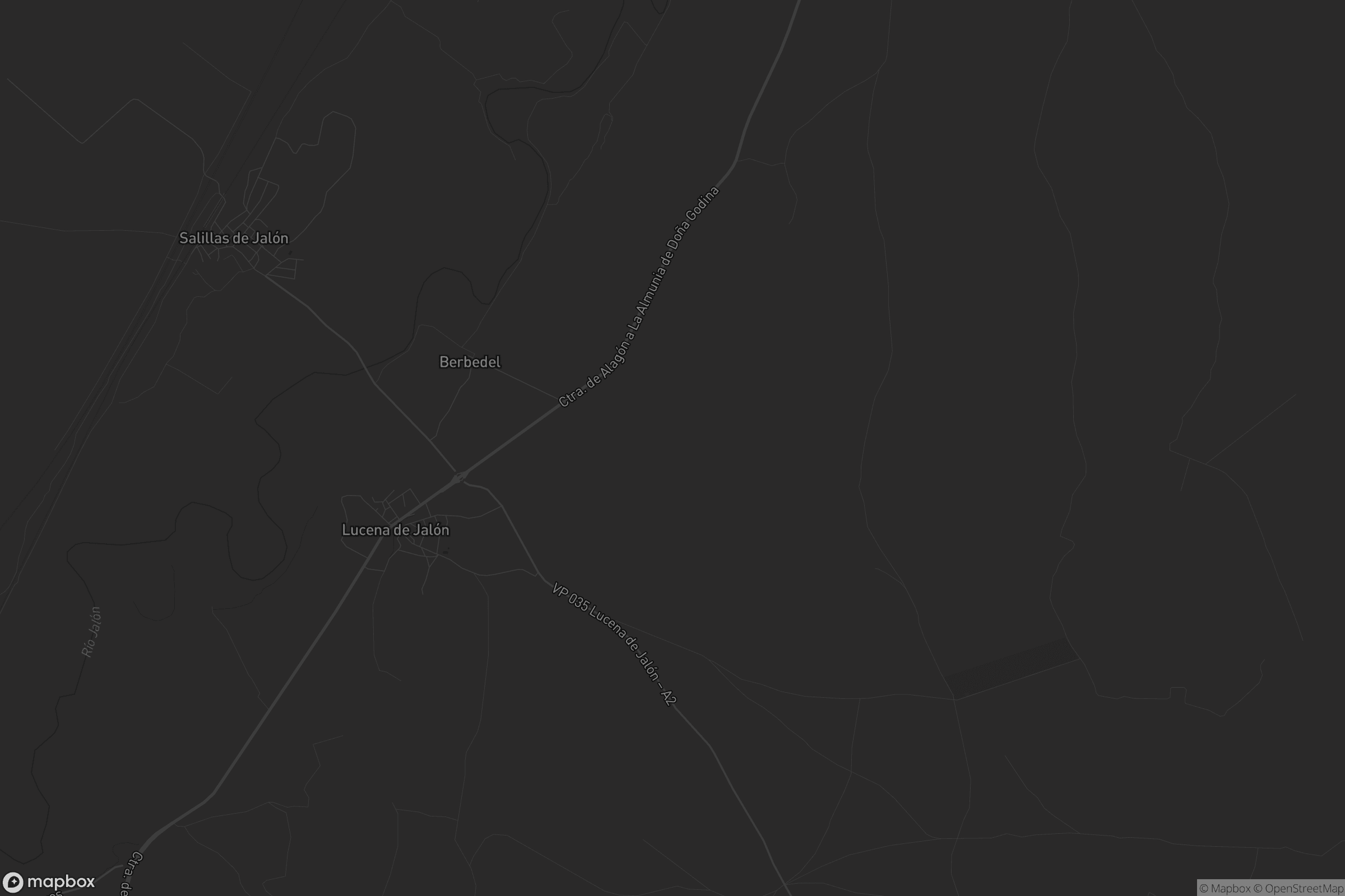 Mapa de Lucena de Jalón