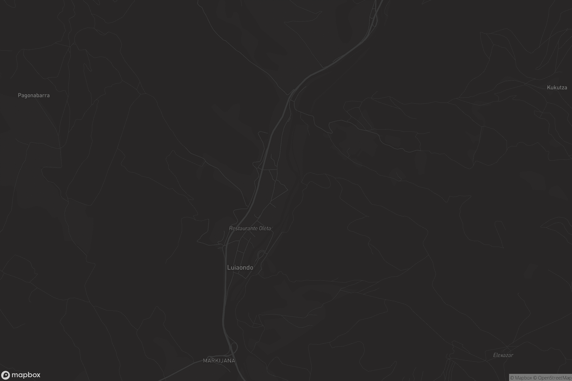 Mapa de Luiaondo
