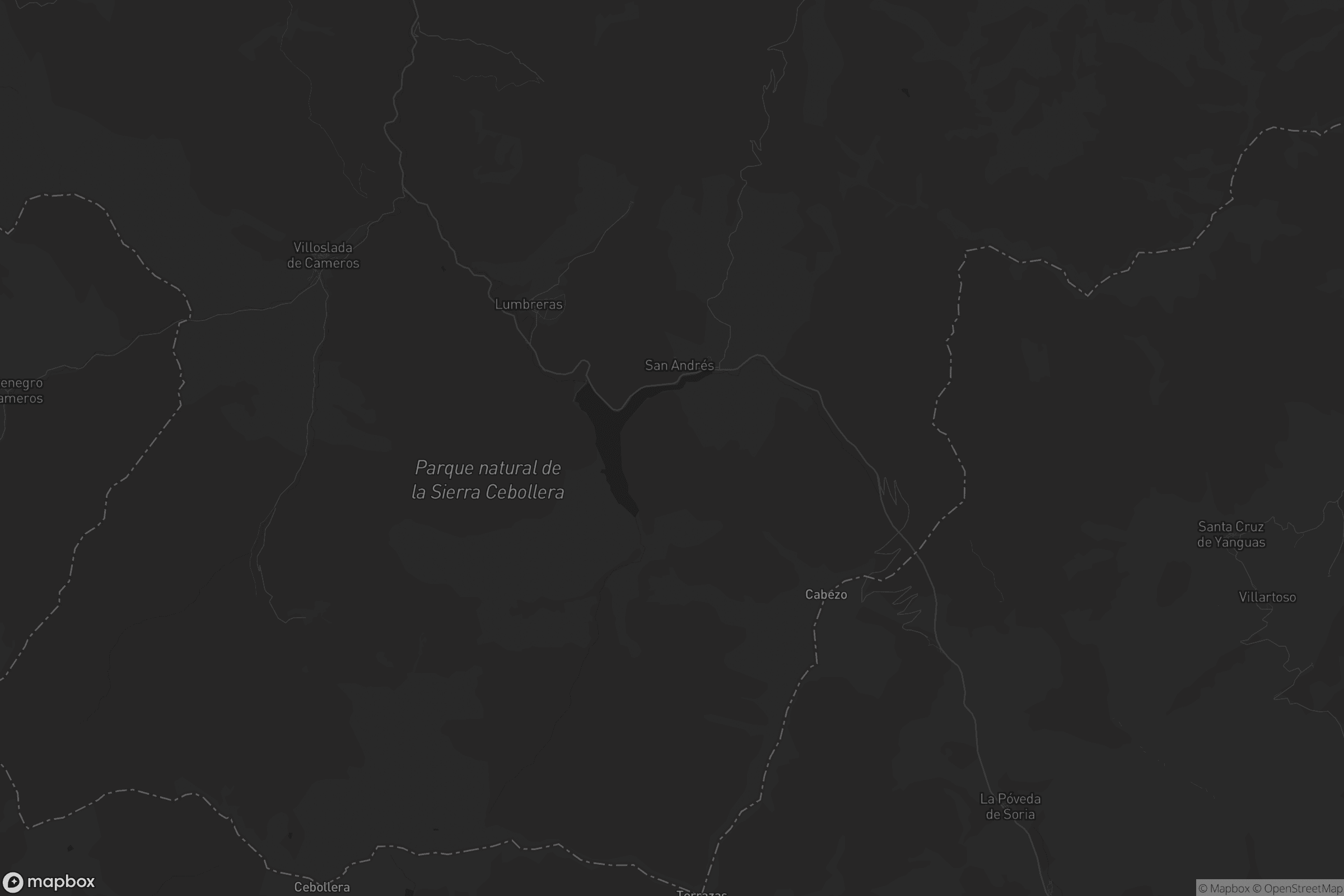 Mapa de Lumbreras de Cameros