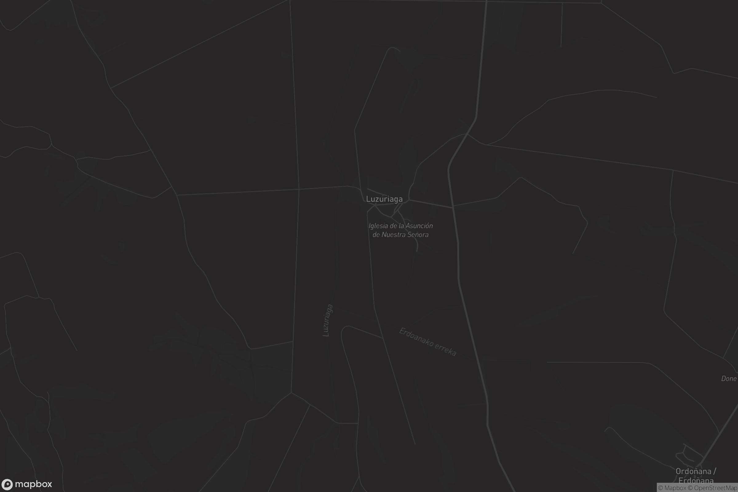 Mapa de Luzuriaga