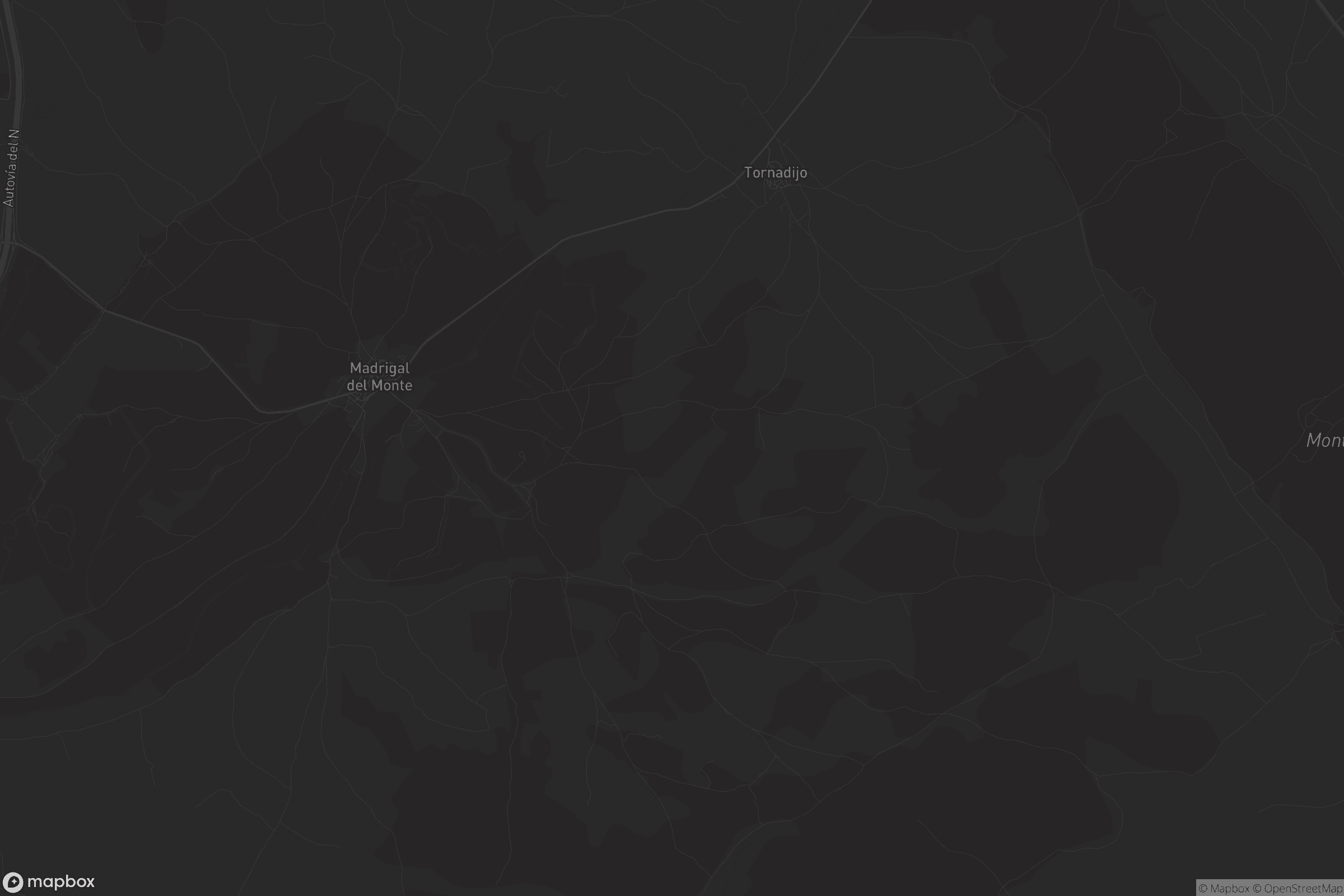 Mapa de Madrigal del Monte