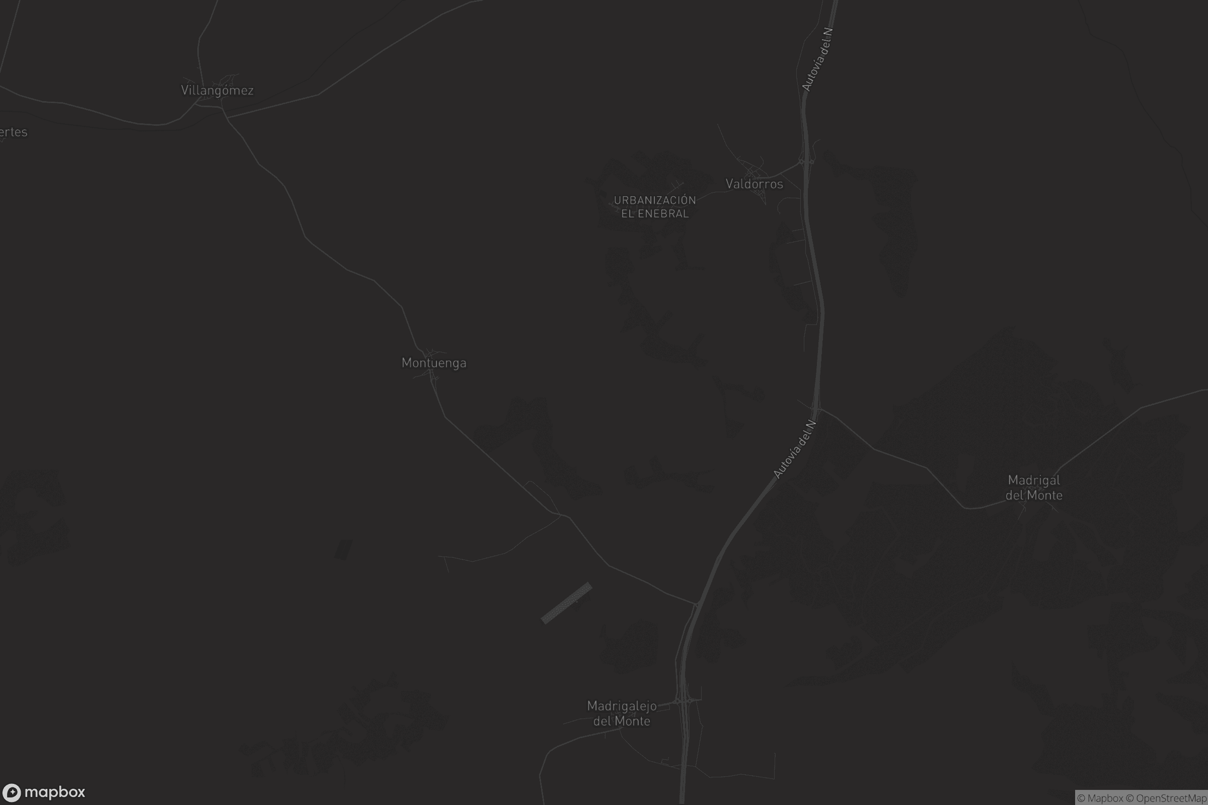 Mapa de Madrigalejo del Monte