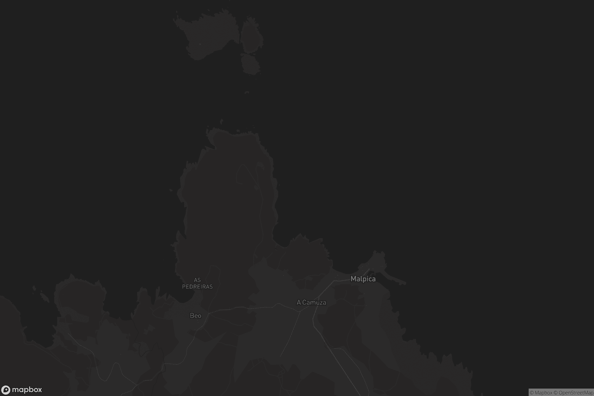 Mapa de Malpica de Bergantiños