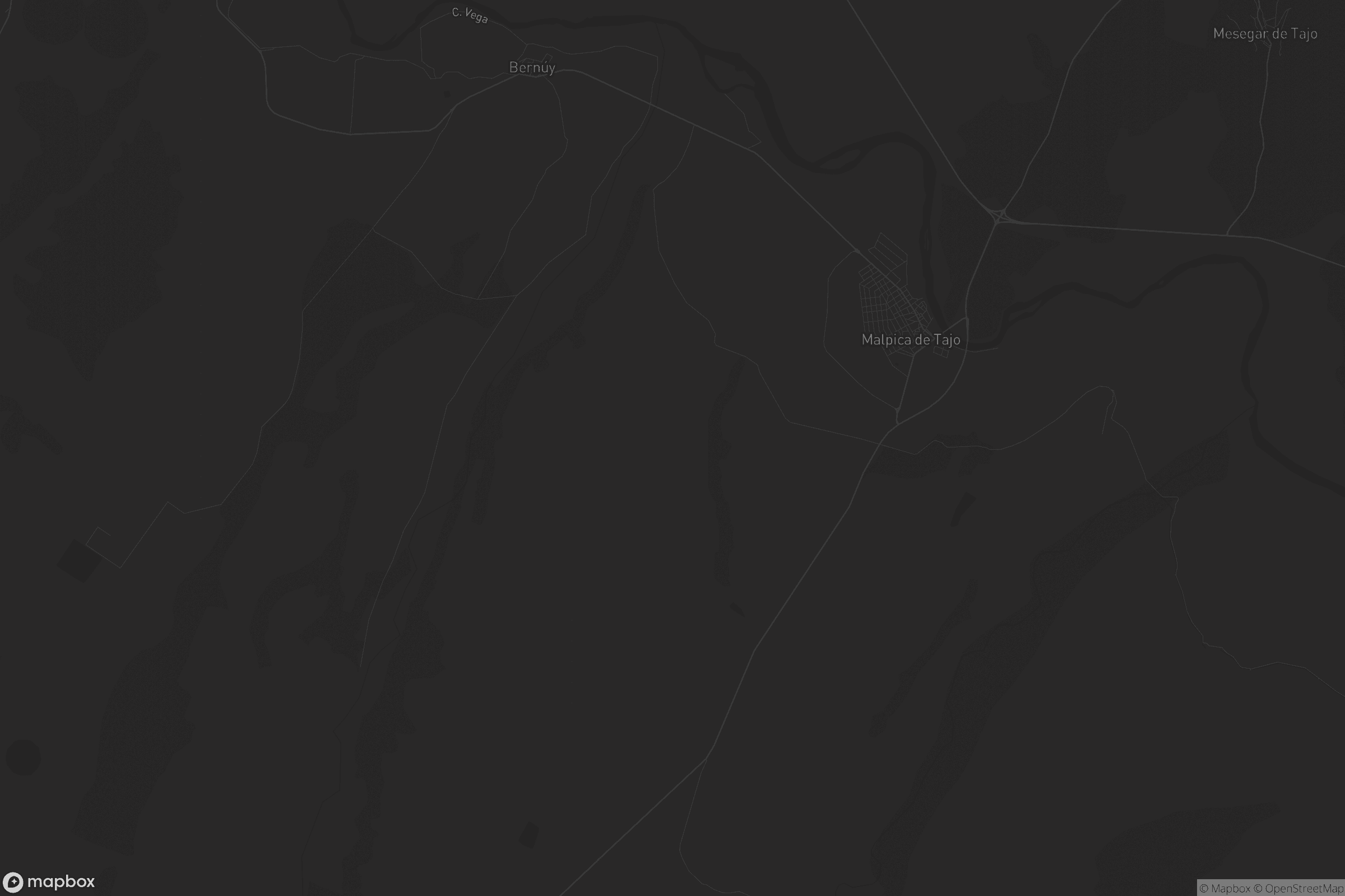 Mapa de Malpica de Tajo