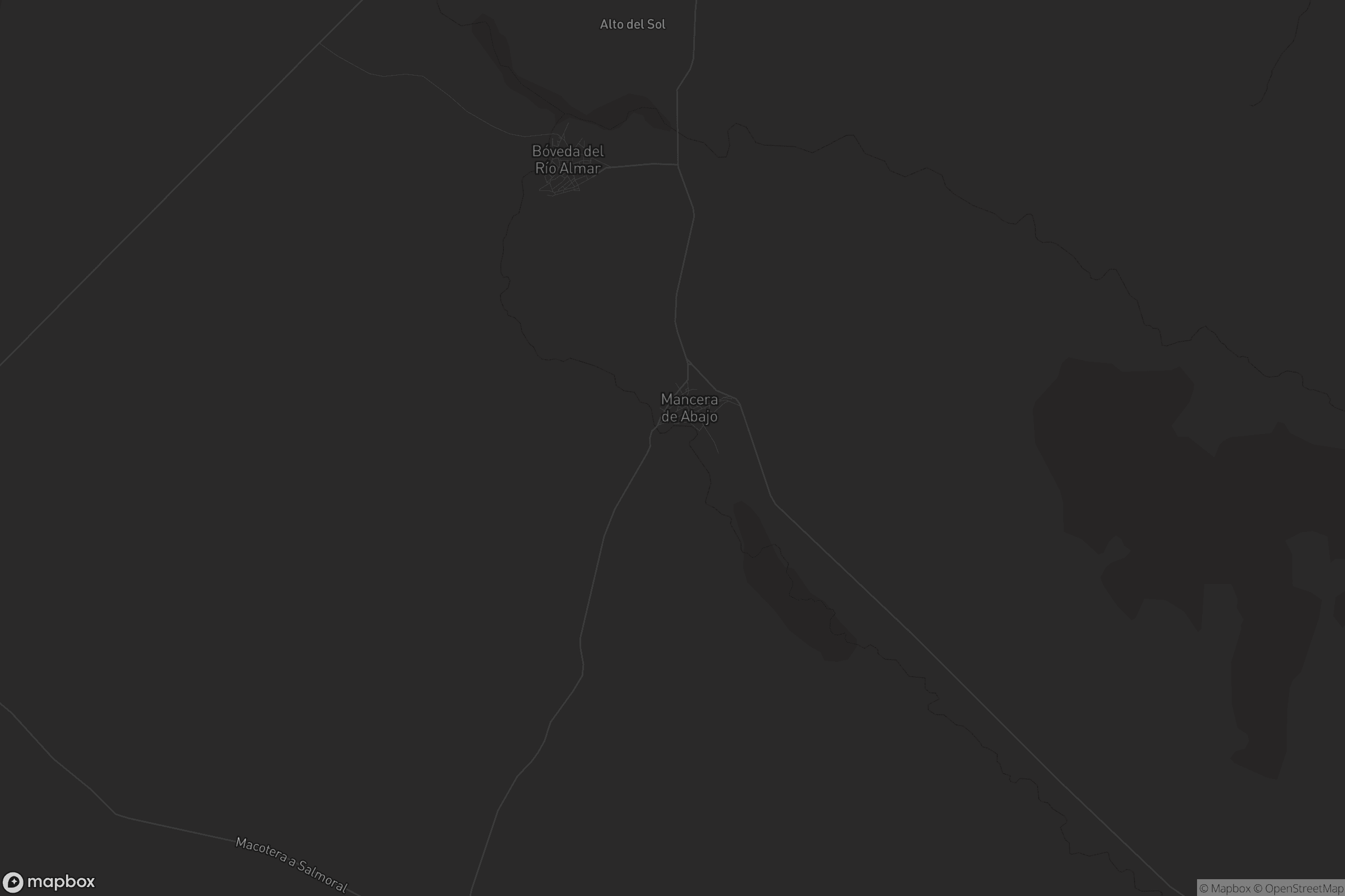 Mapa de Mancera de Abajo