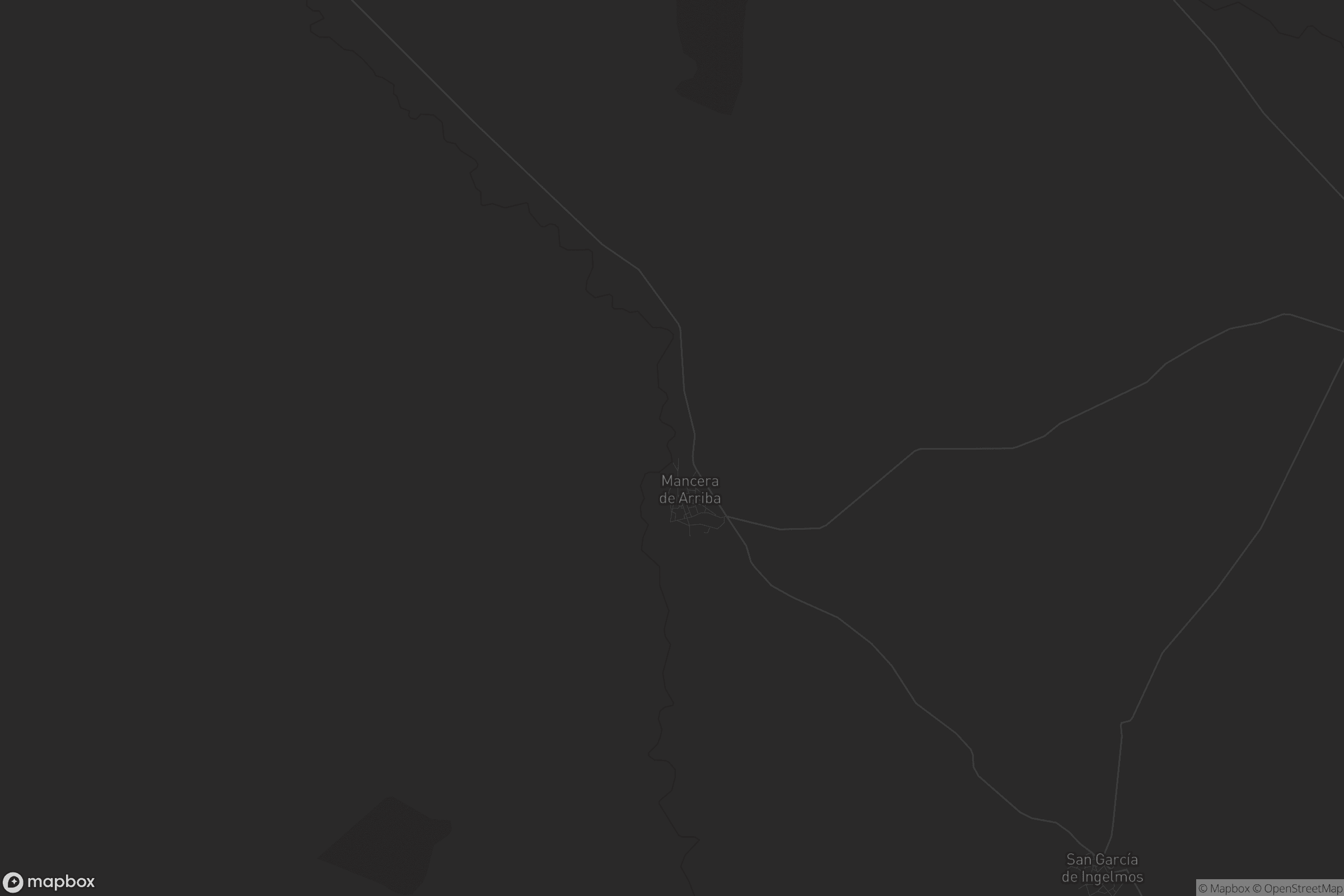 Mapa de Mancera de Arriba