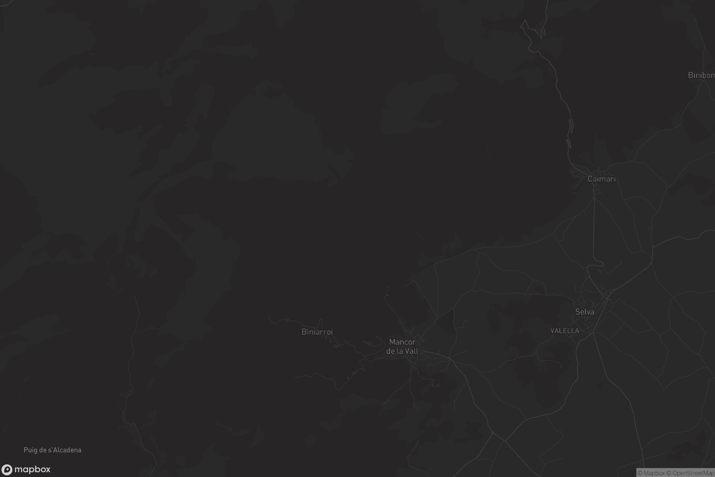 Mapa de Mancor de la Vall