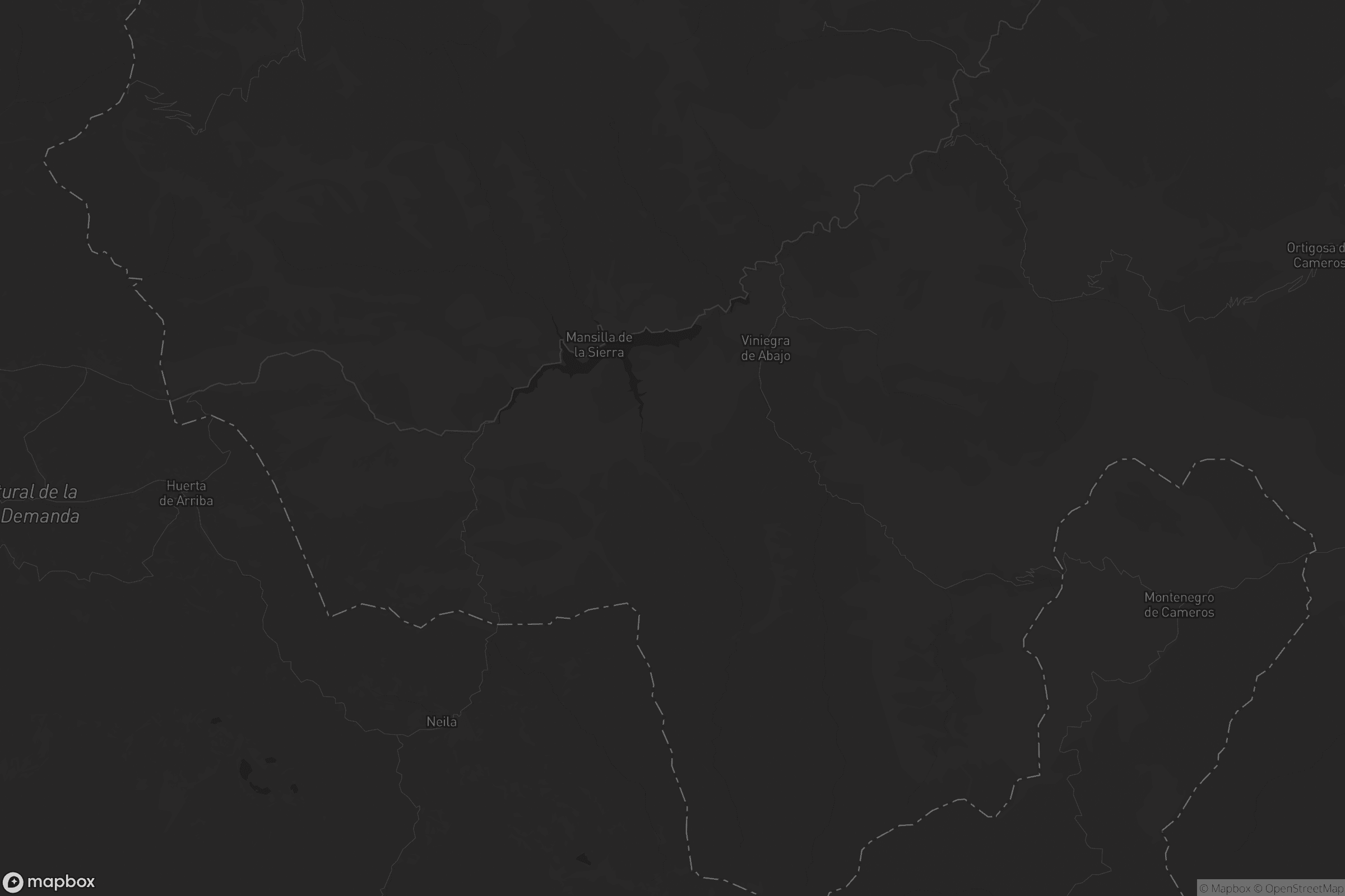 Mapa de Mansilla de la Sierra