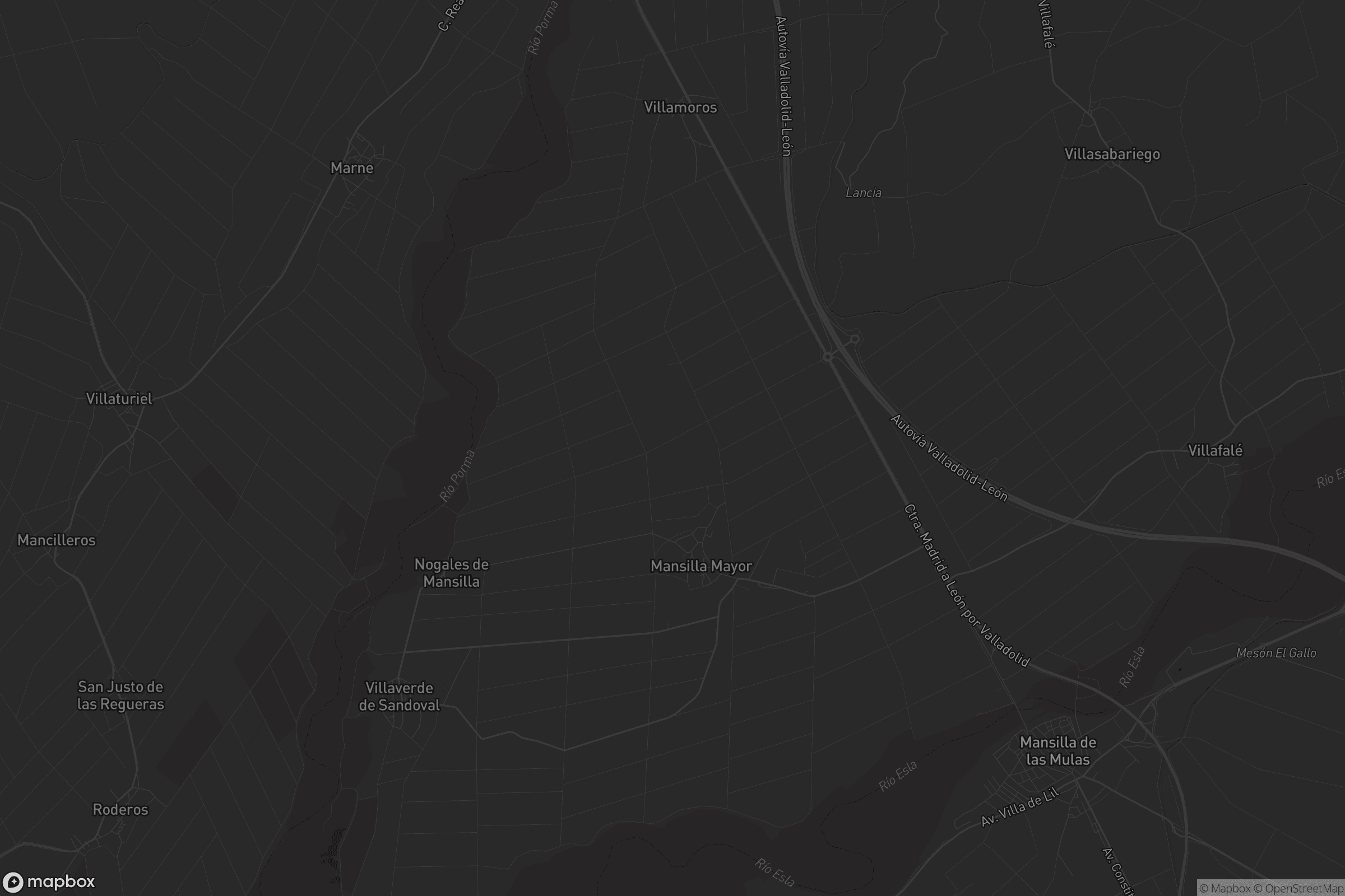 Mapa de Mansilla Mayor