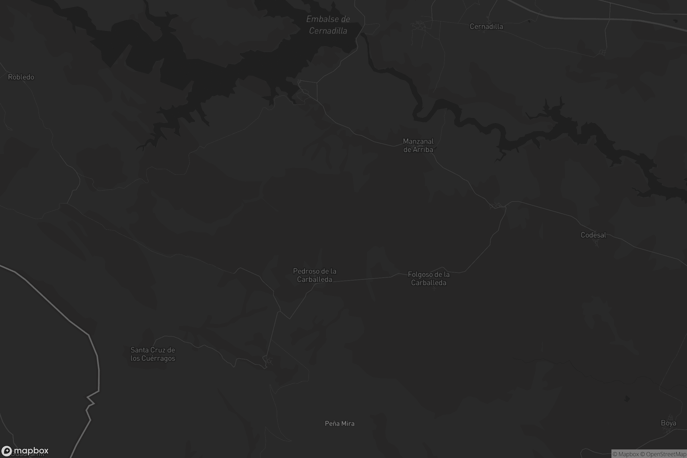 Mapa de Manzanal de Arriba