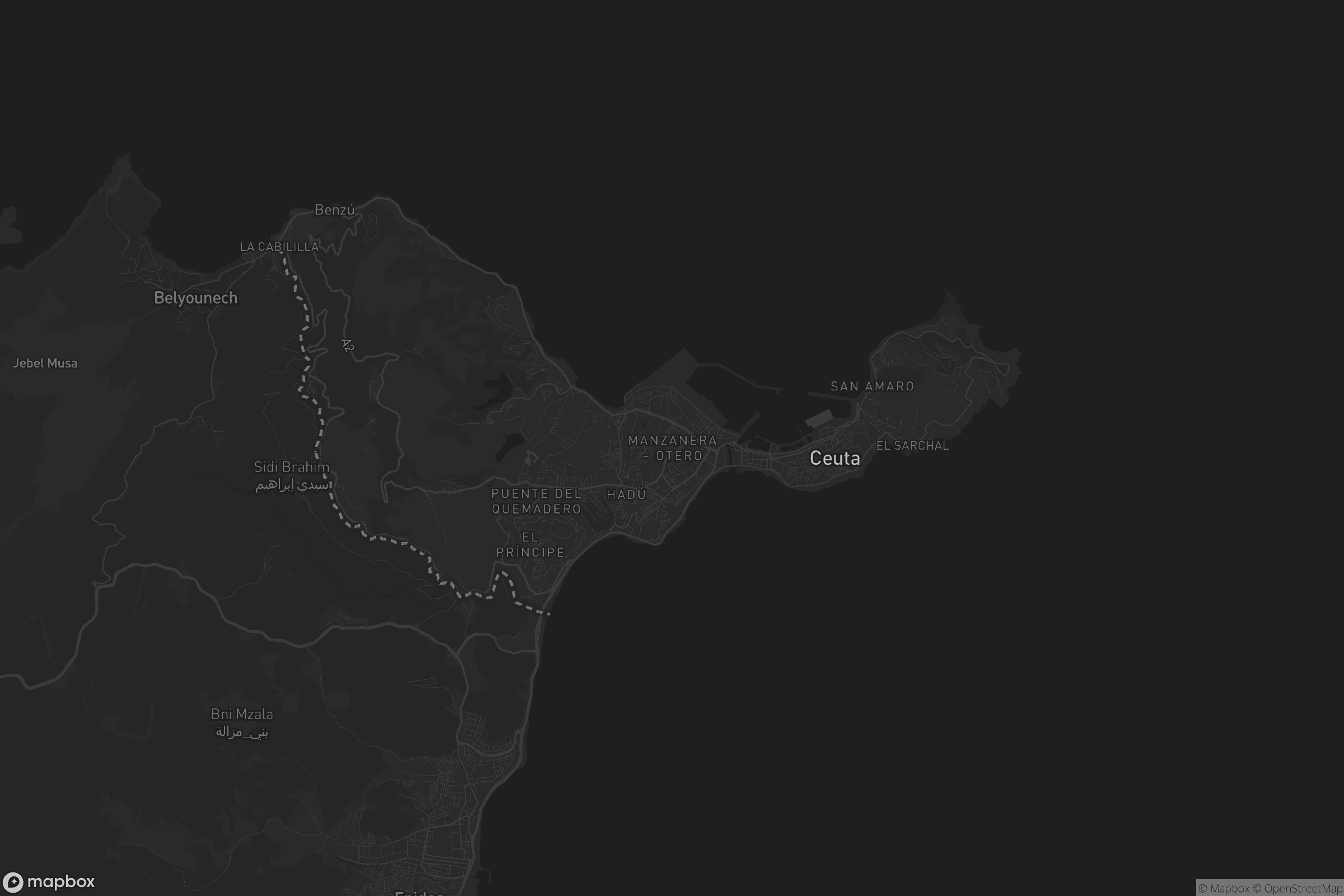 Mapa de Manzanera - Otero