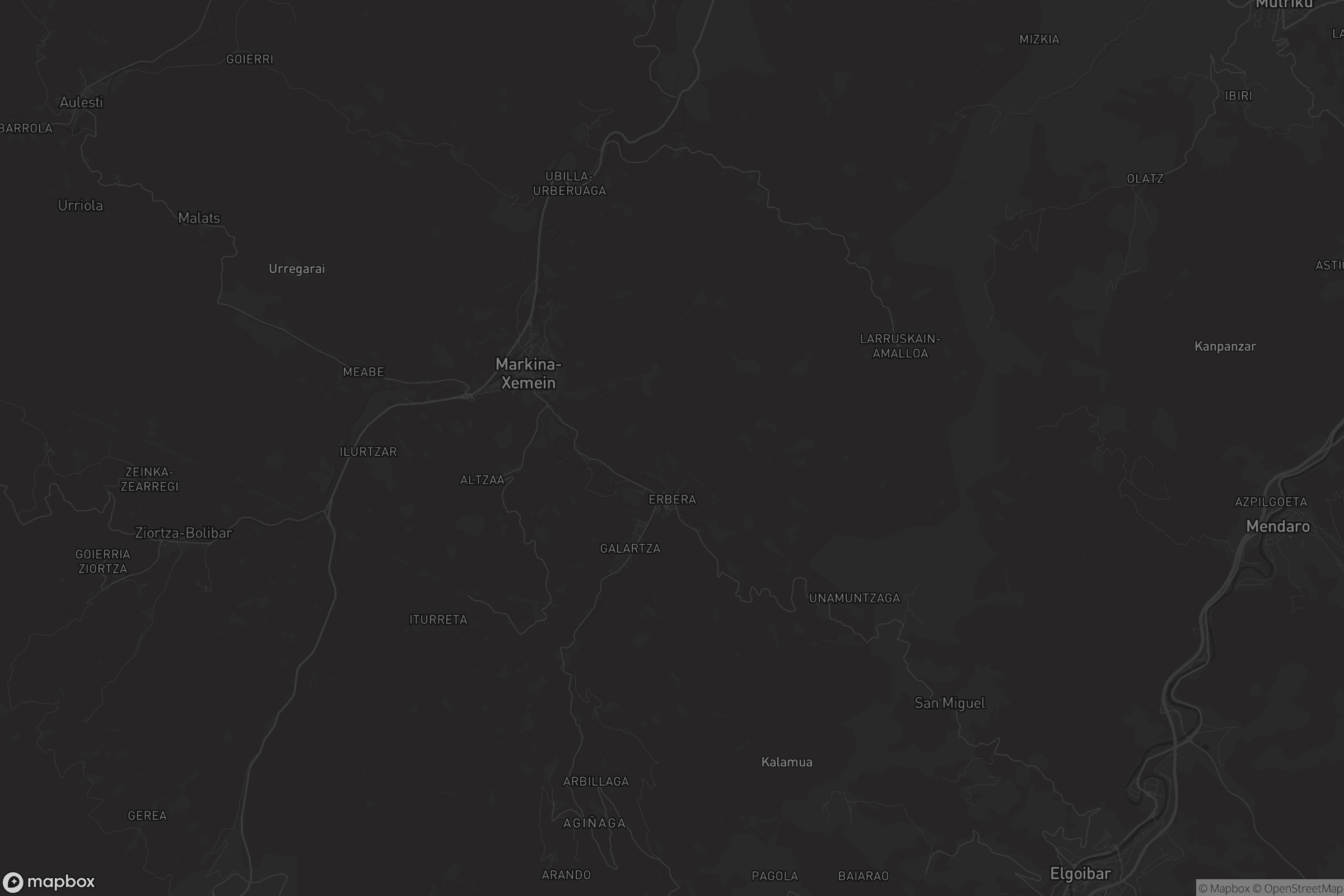 Mapa de Markina-Xemein