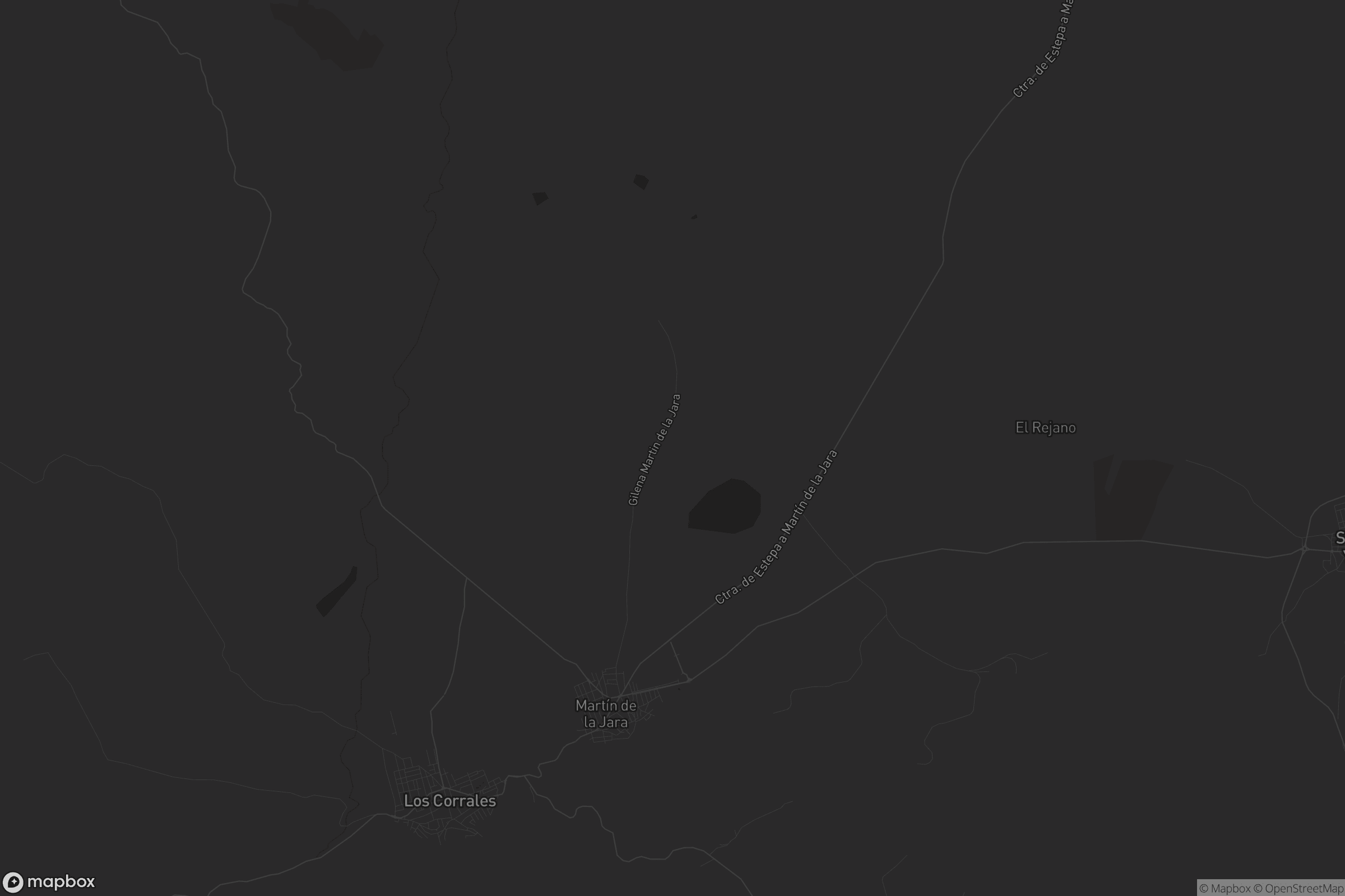 Mapa de Martín de la Jara