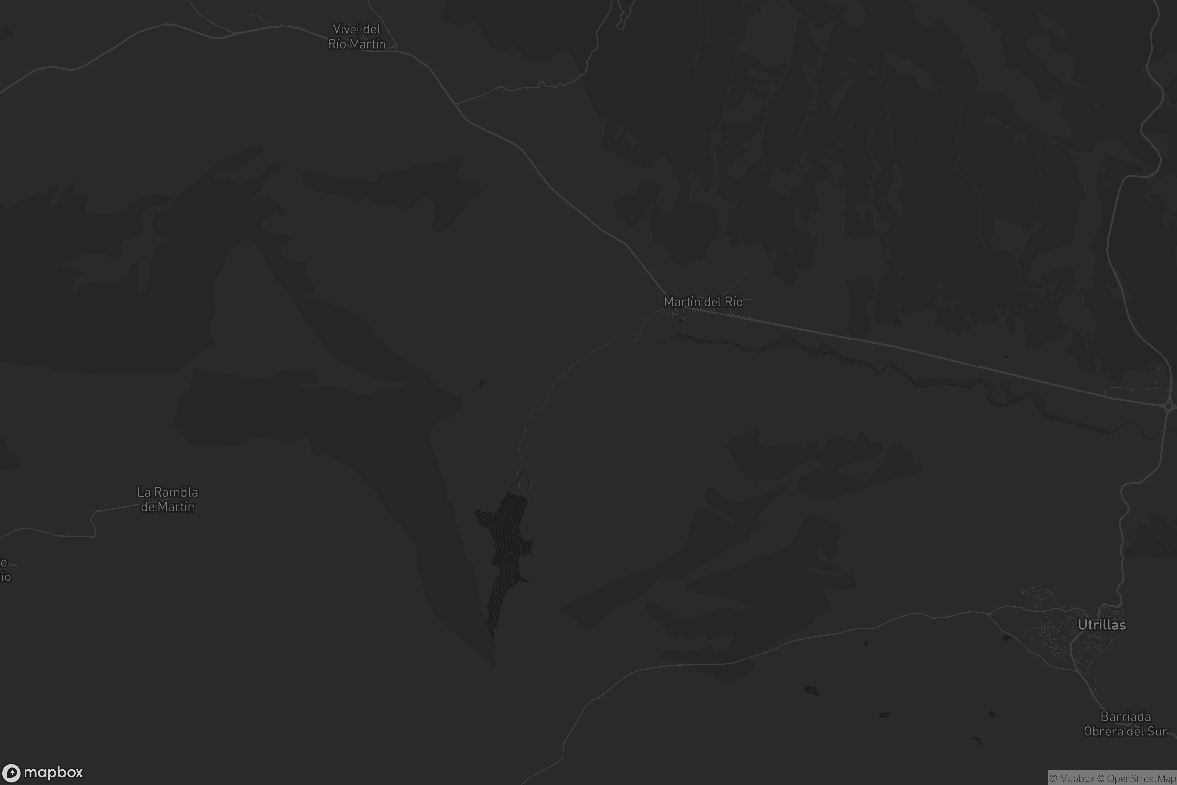 Mapa de Martín del Río