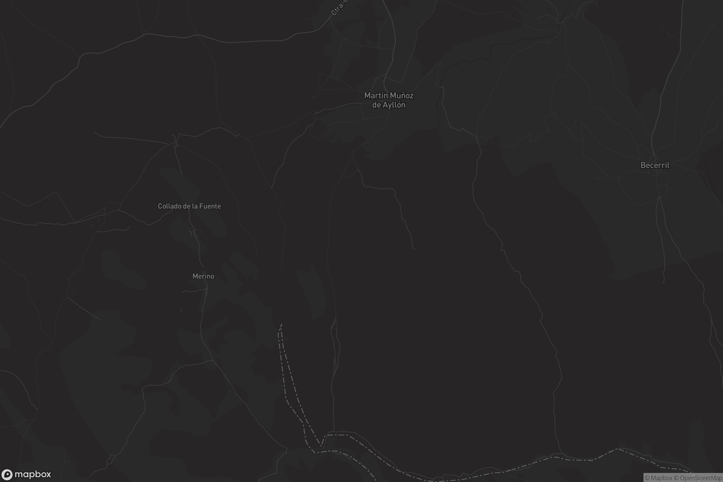 Mapa de Martín Muñoz de Ayllón