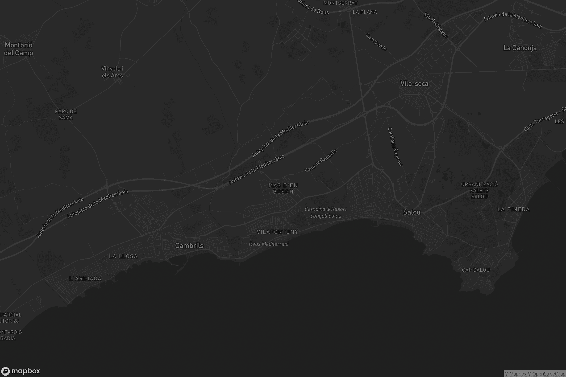 Mapa de Mas d'en Bosch