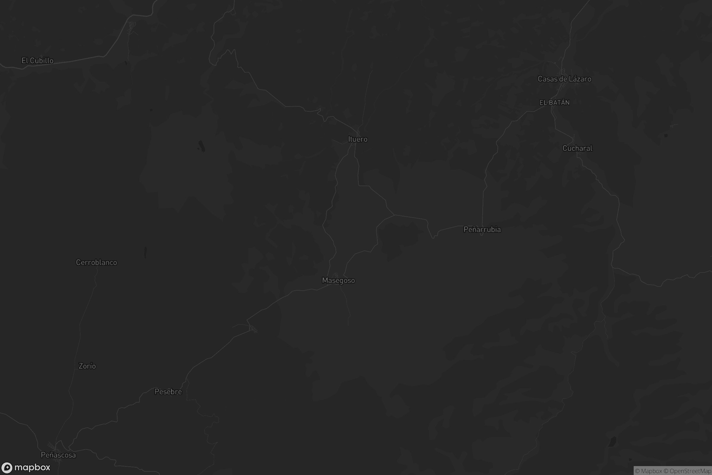Mapa de Masegoso