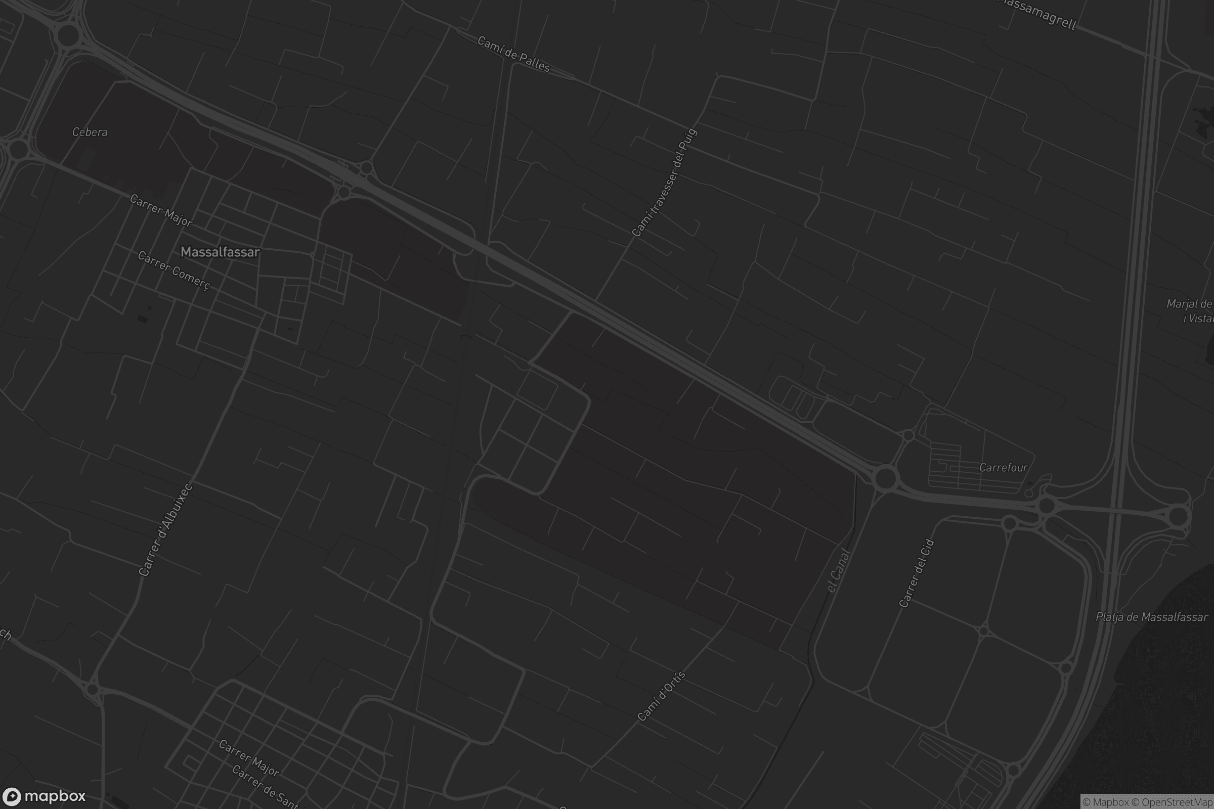 Mapa de Massalfassar