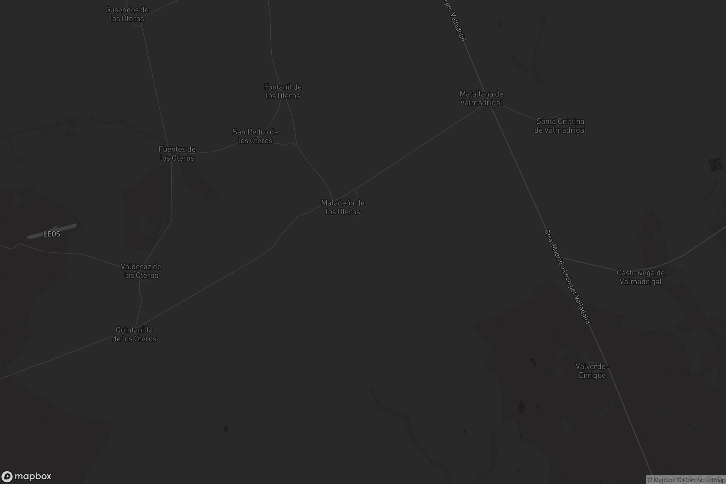 Mapa de Matadeón de los Oteros