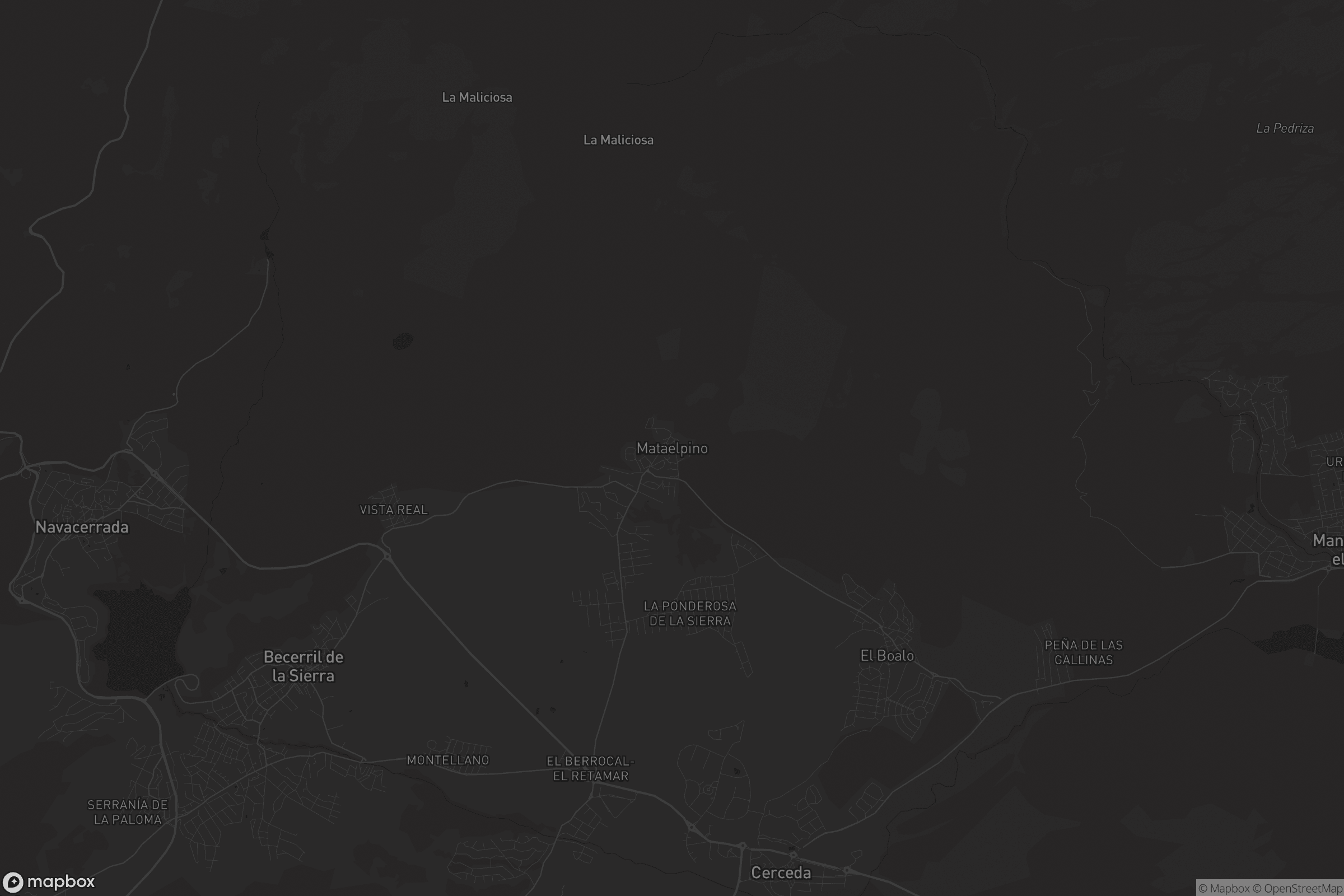 Mapa de Mataelpino
