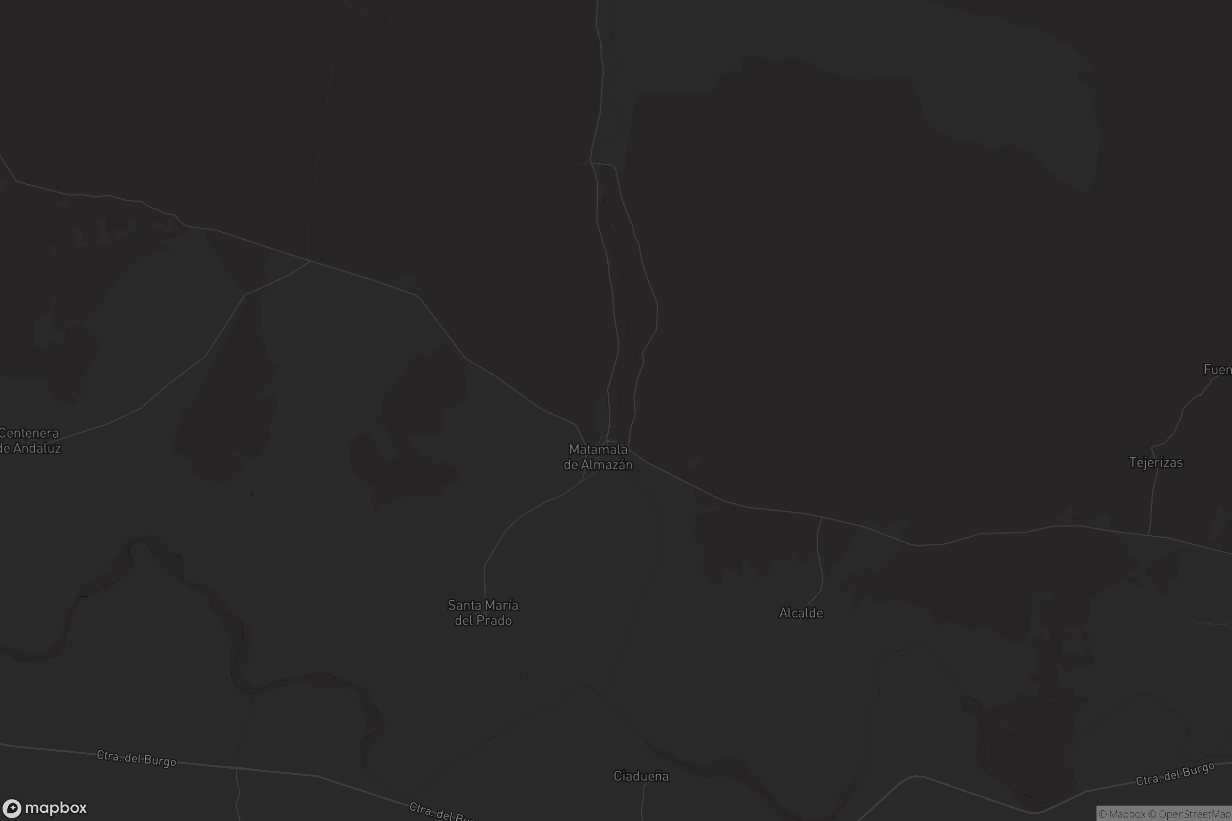 Mapa de Matamala de Almazán