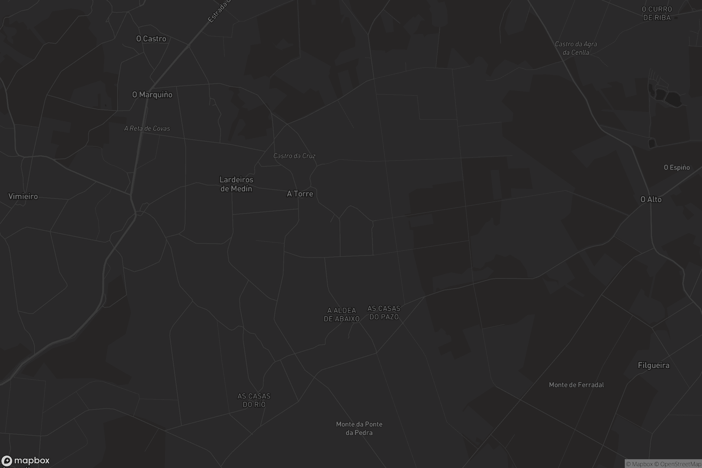 Mapa de Medín