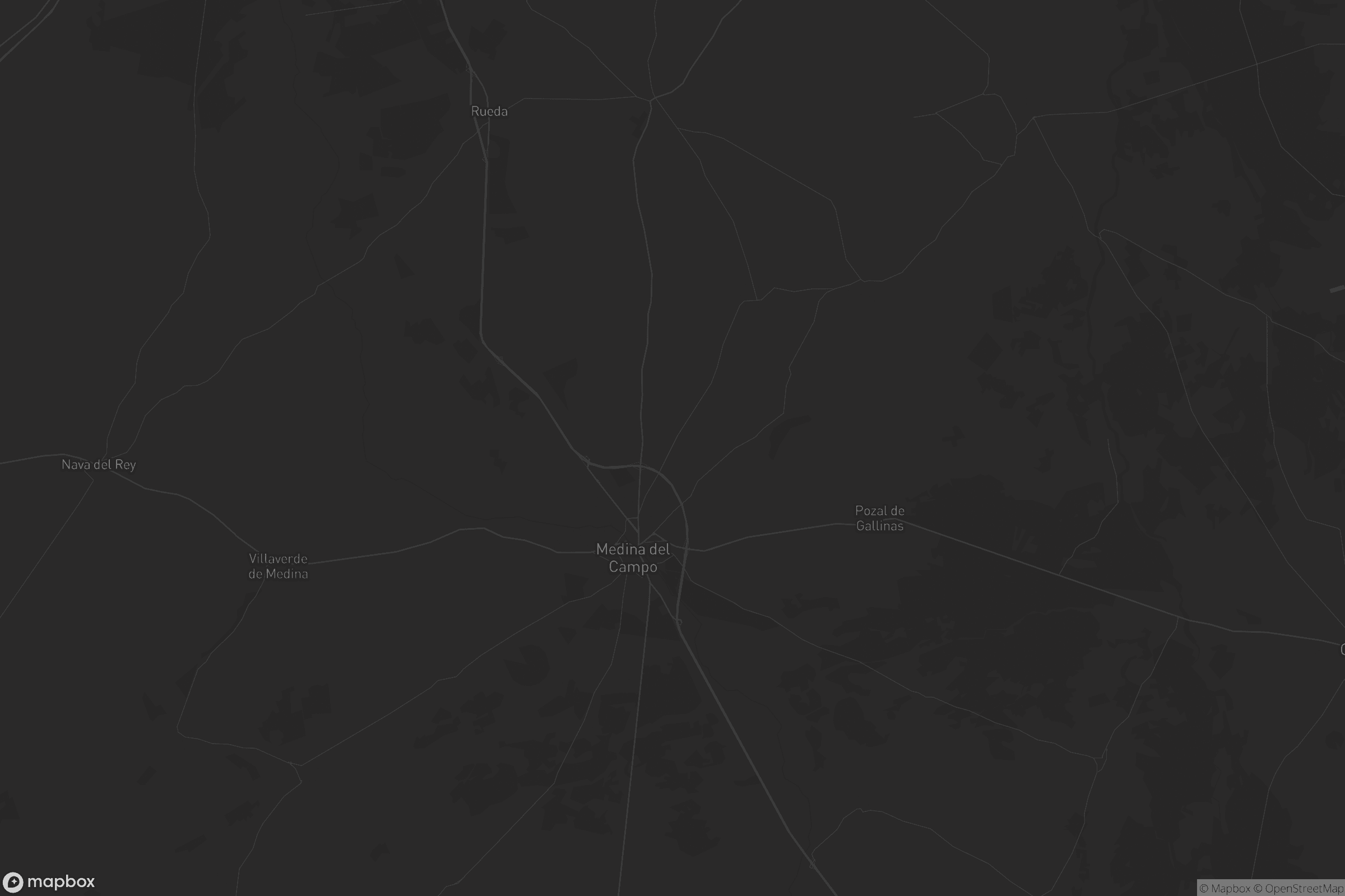 Mapa de Medina del Campo