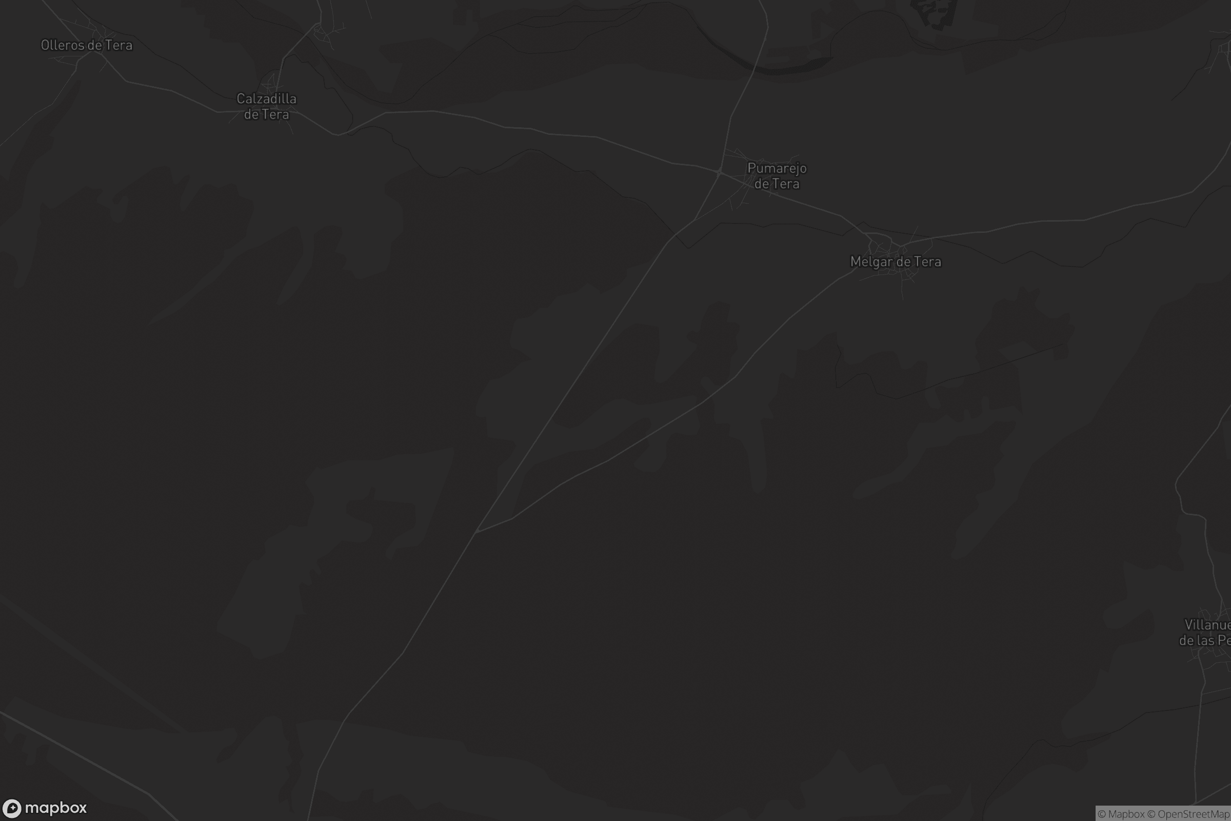 Mapa de Melgar de Tera