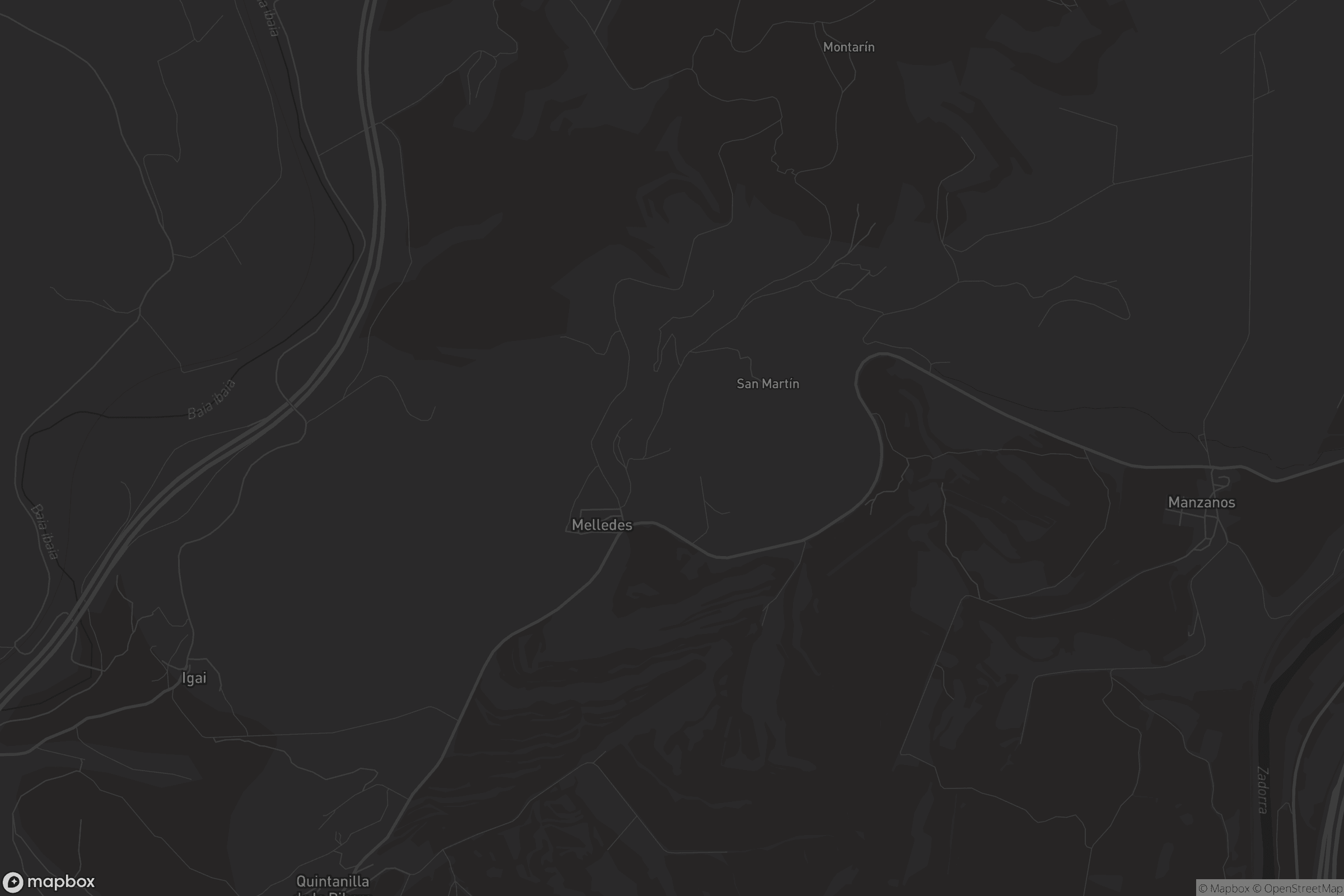 Mapa de Melledes