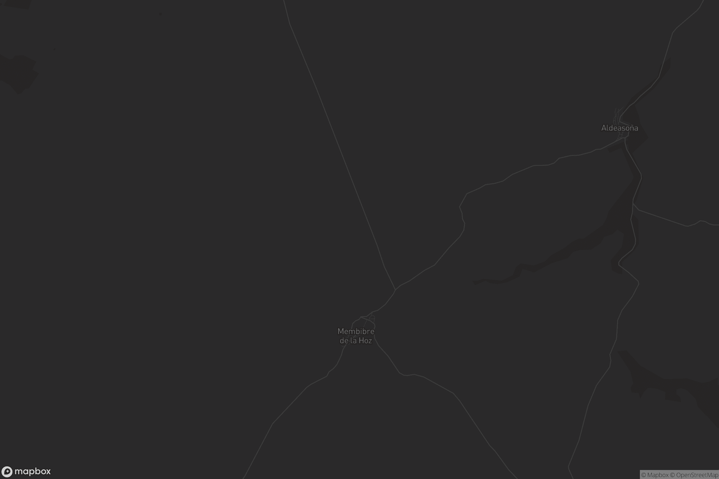 Mapa de Membibre de la Hoz