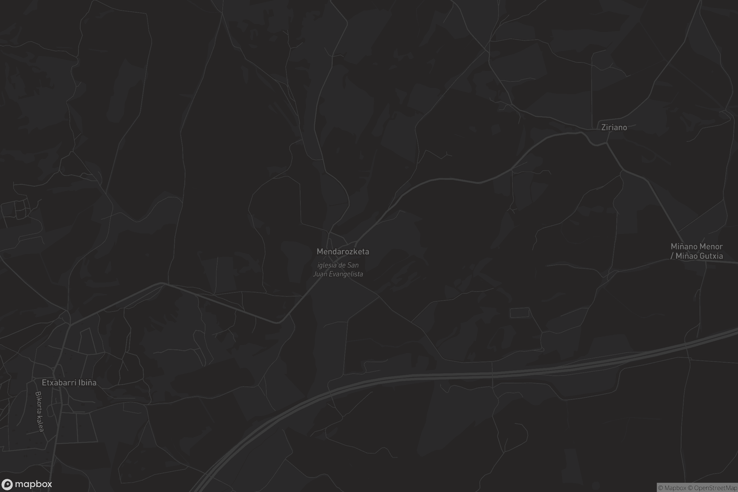 Mapa de Mendarozketa