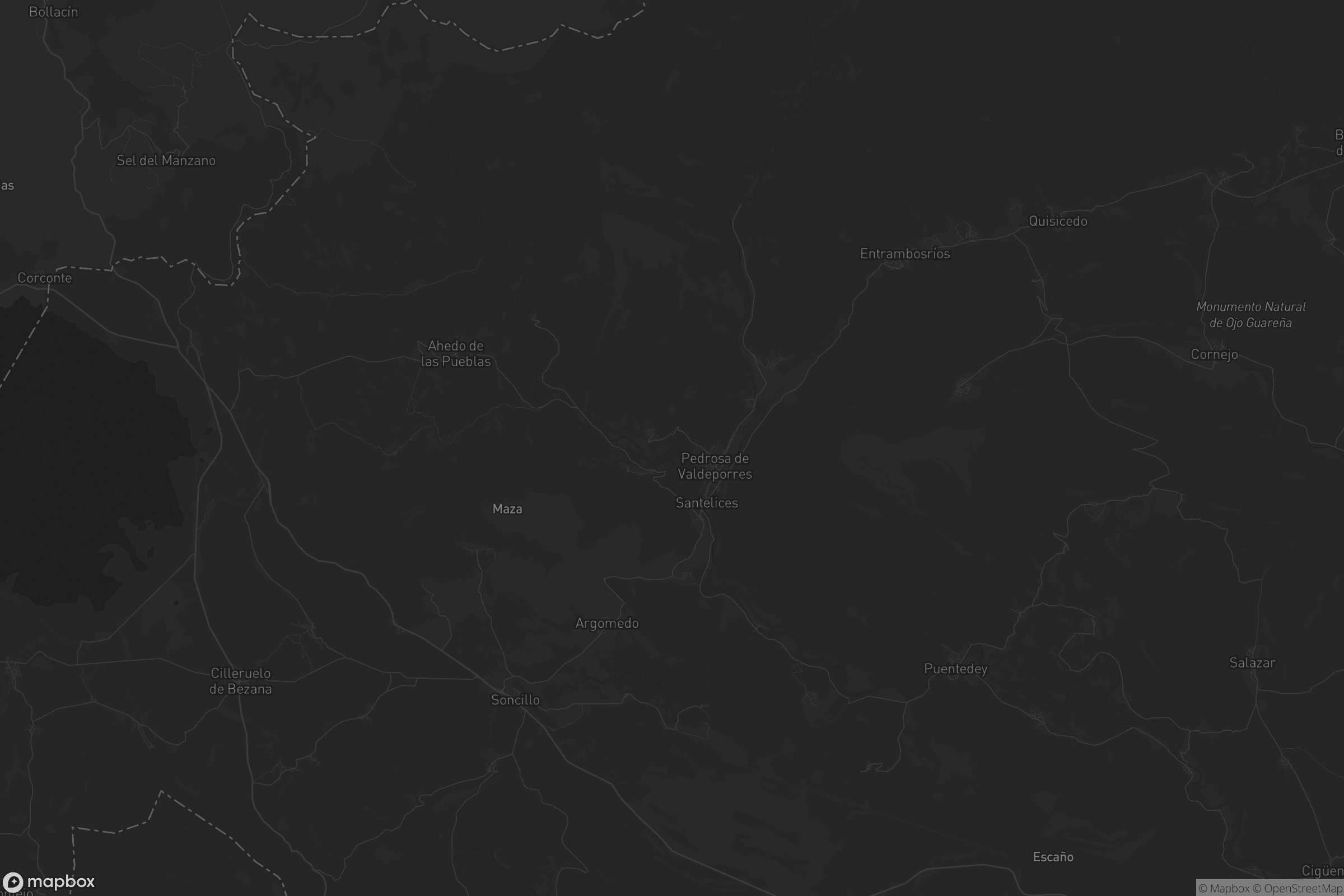 Mapa de Merindad de Valdeporres