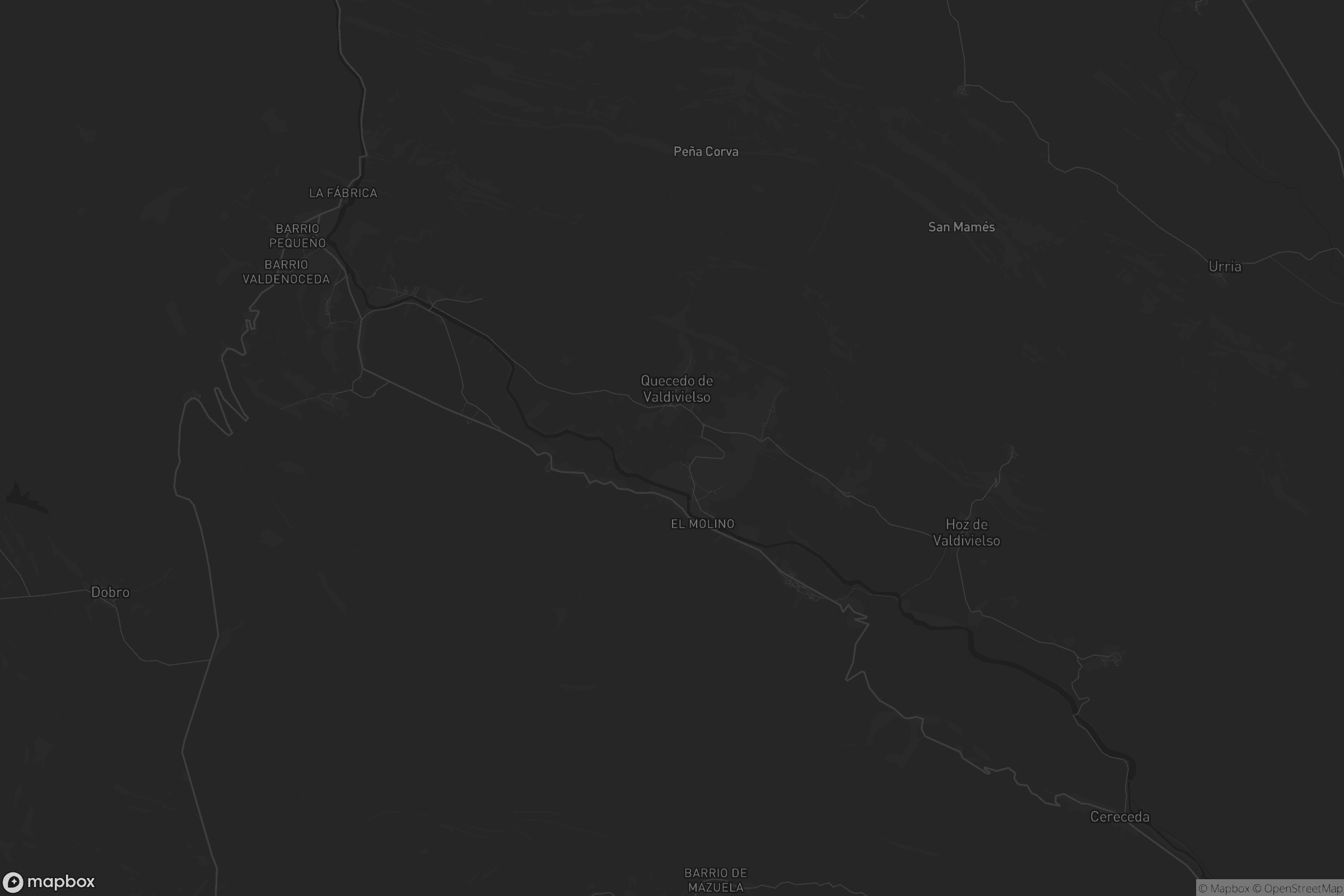 Mapa de Merindad de Valdivielso