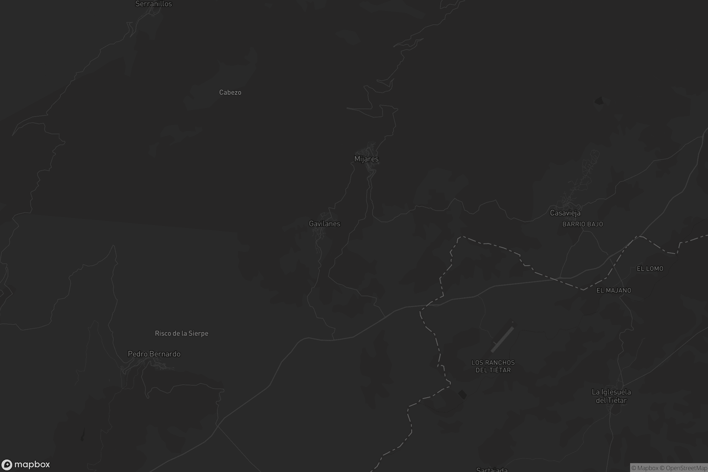 Mapa de Mijares
