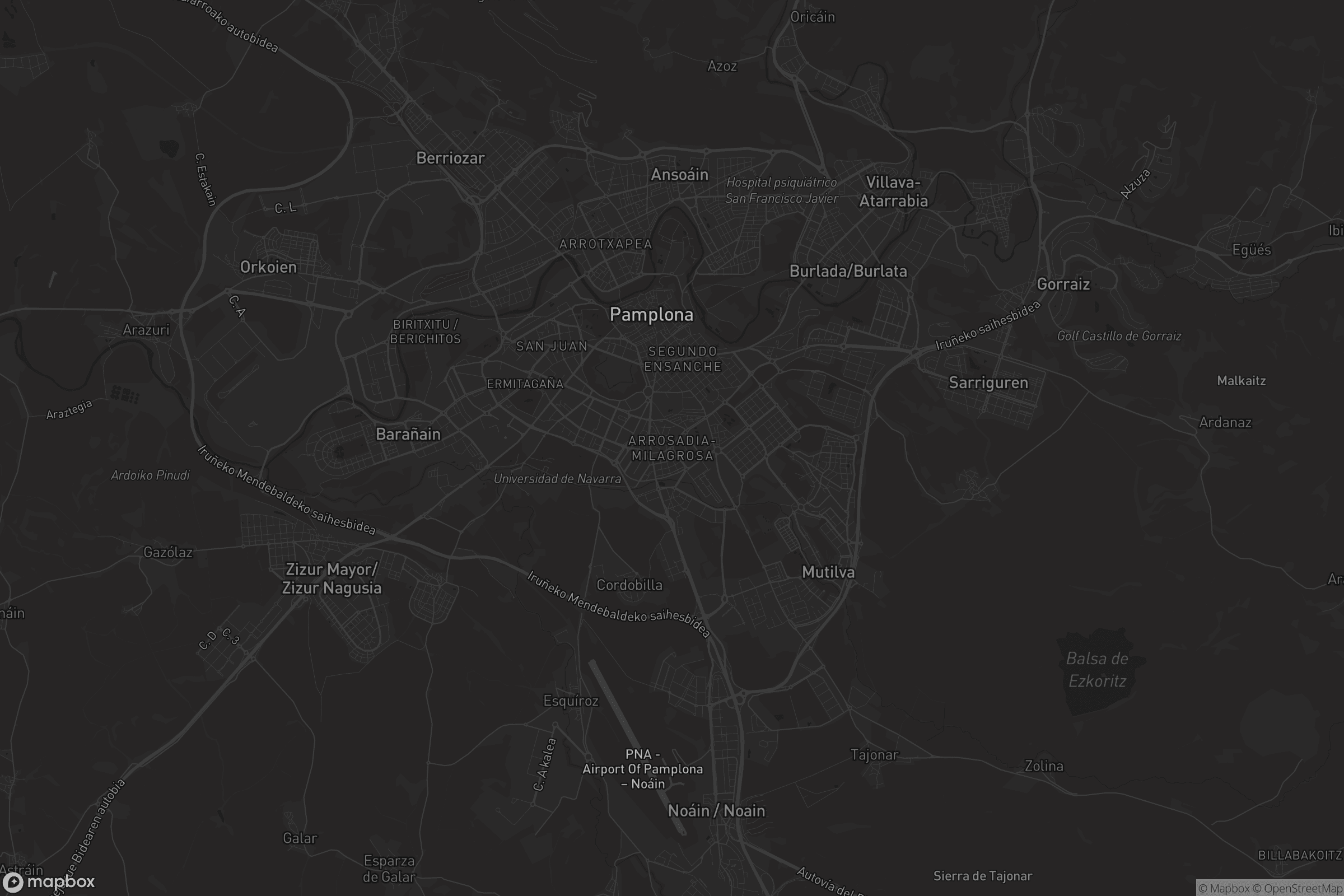 Mapa de Milagrosa-Arrosadia