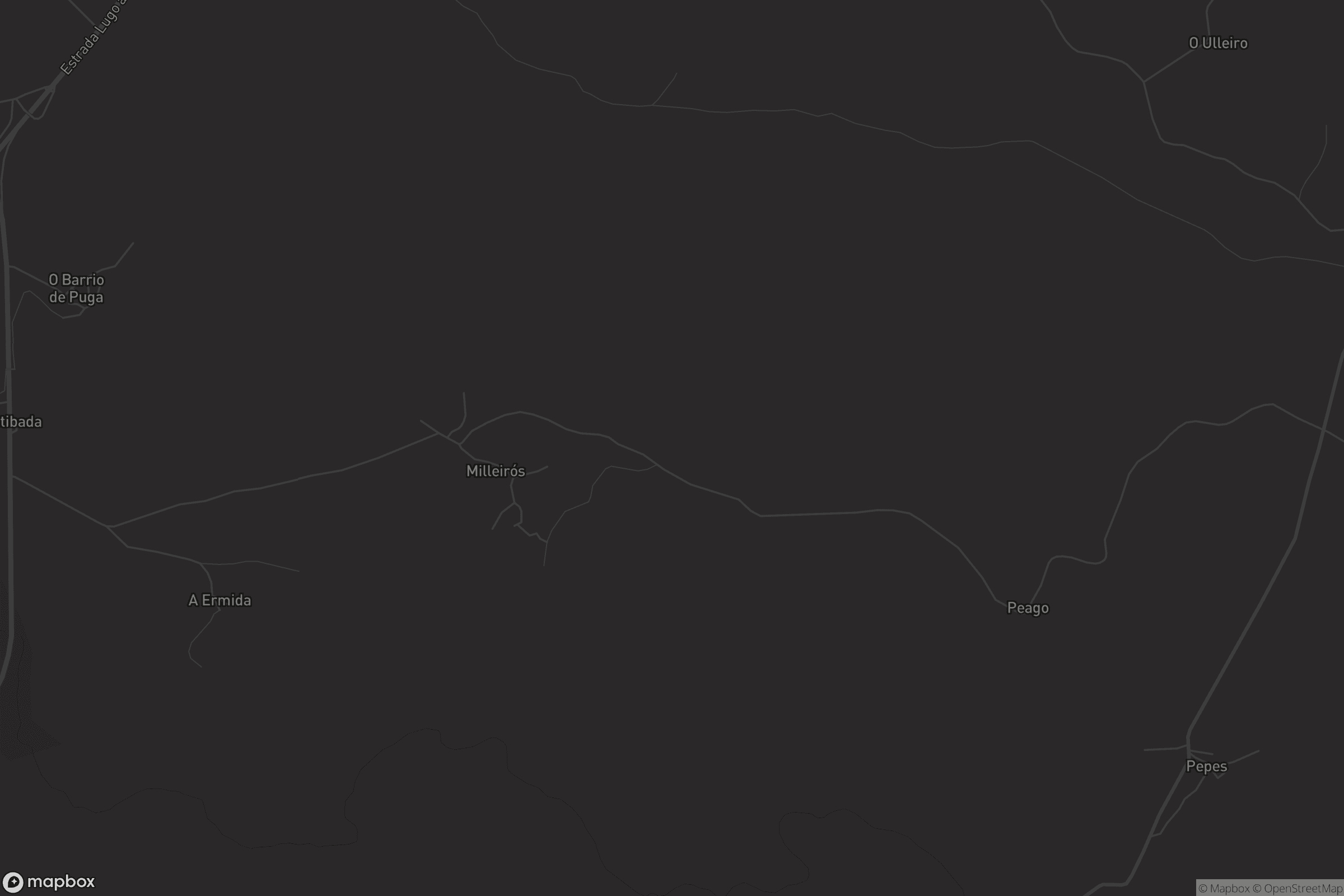 Mapa de Milleirós