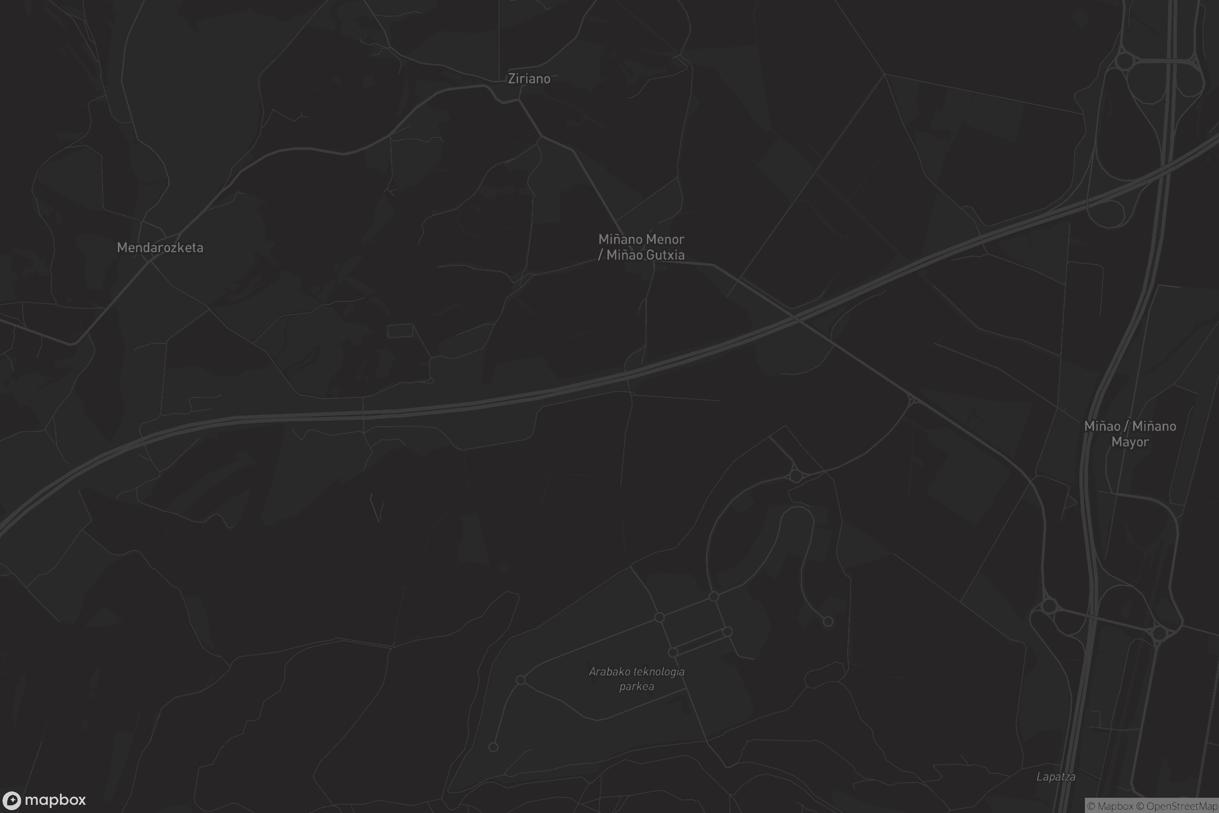 Mapa de Miñano Menor / Miñao Gutxia