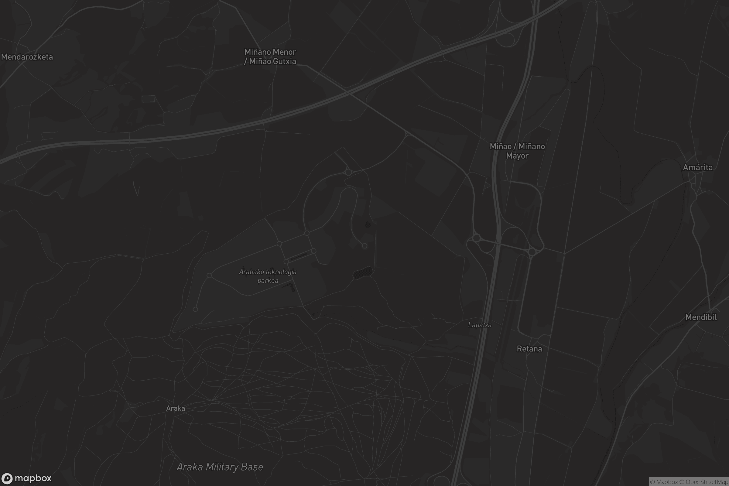 Mapa de Miñao / Miñano Mayor