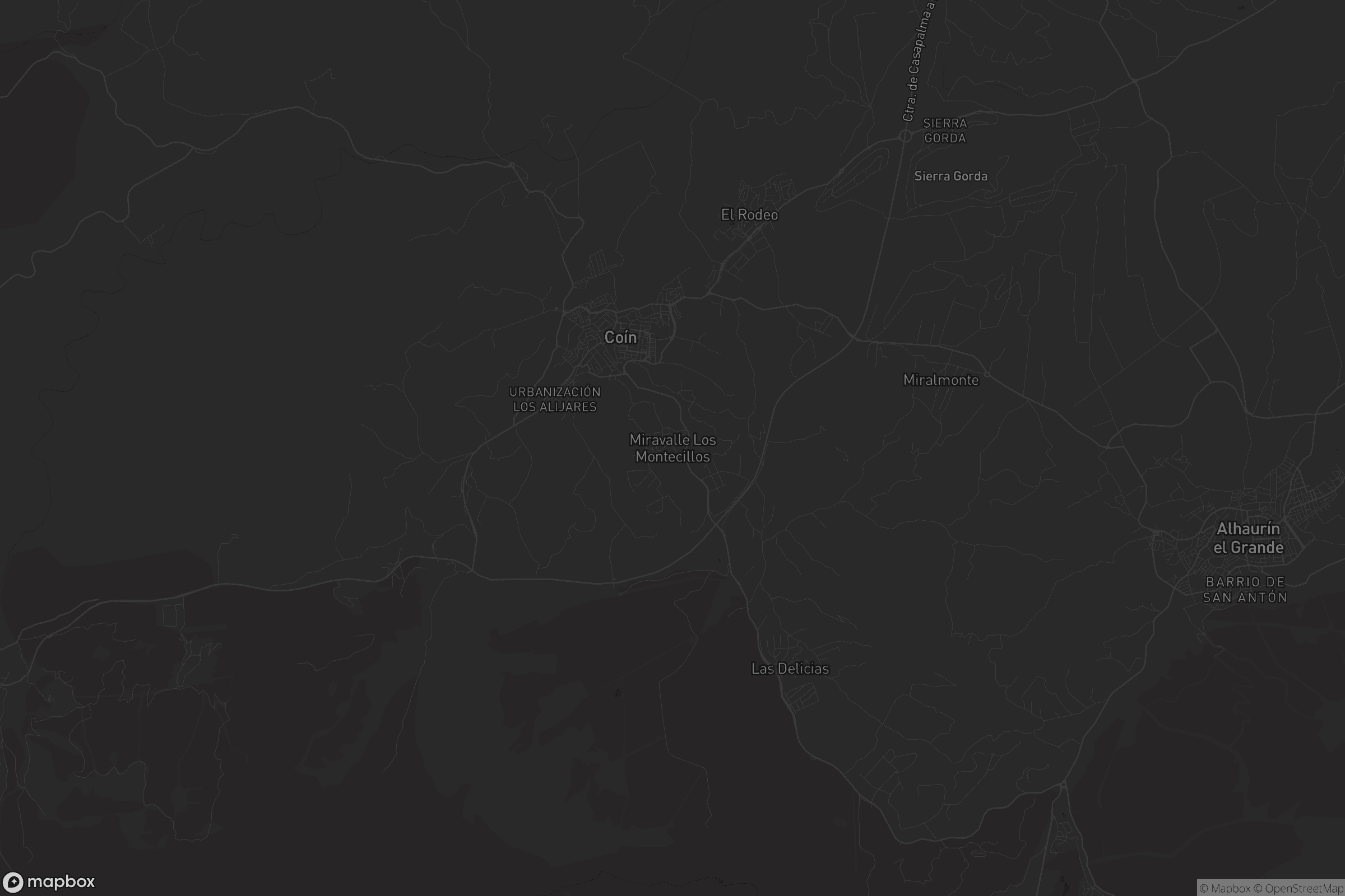 Mapa de Miravalle Los Montecillos