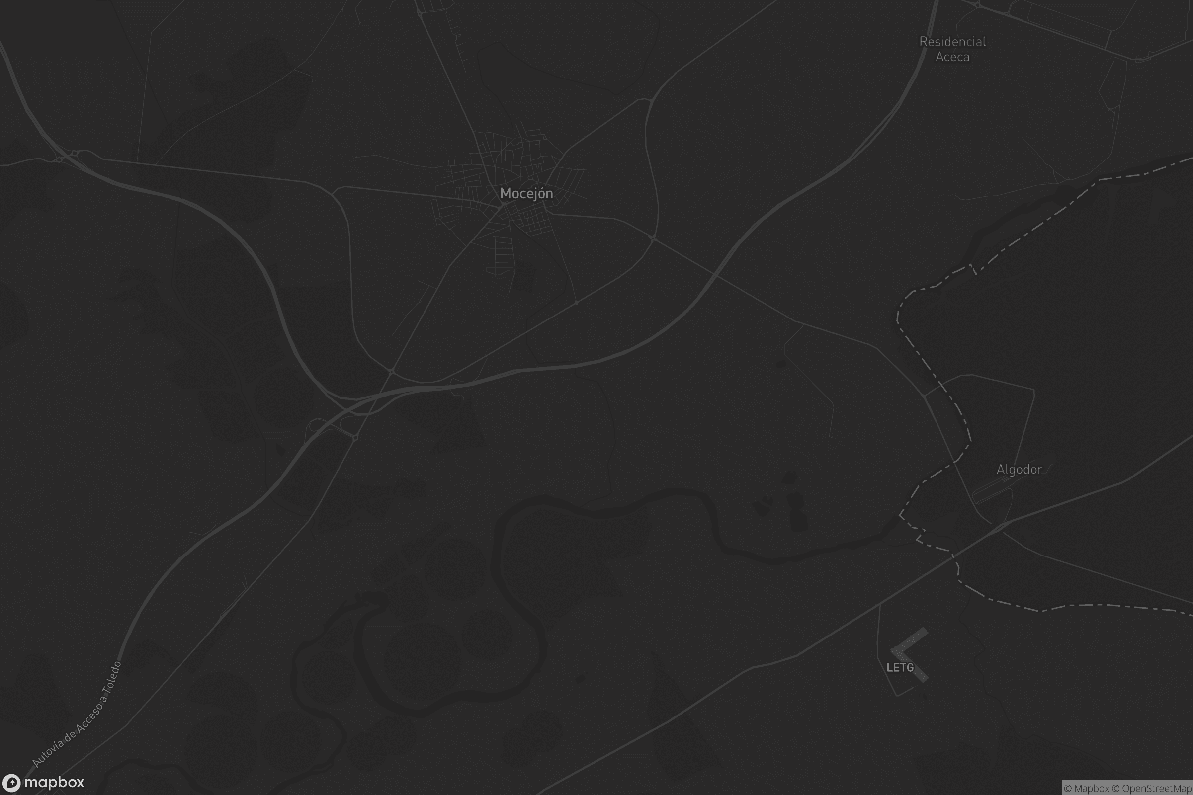 Mapa de Mocejón