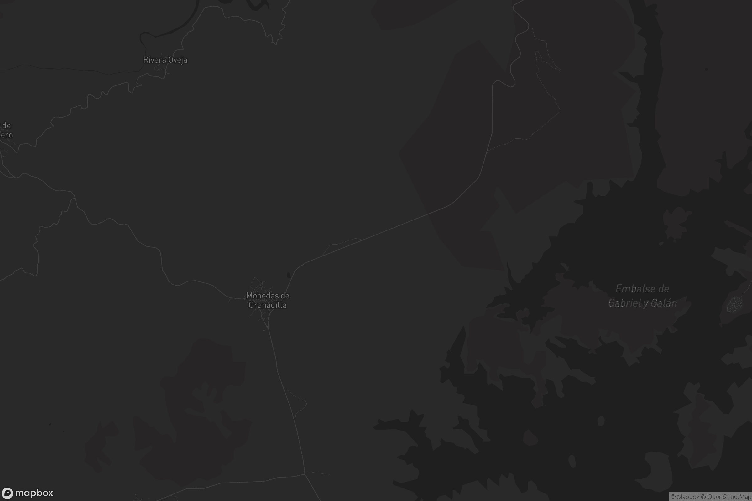 Mapa de Mohedas de Granadilla