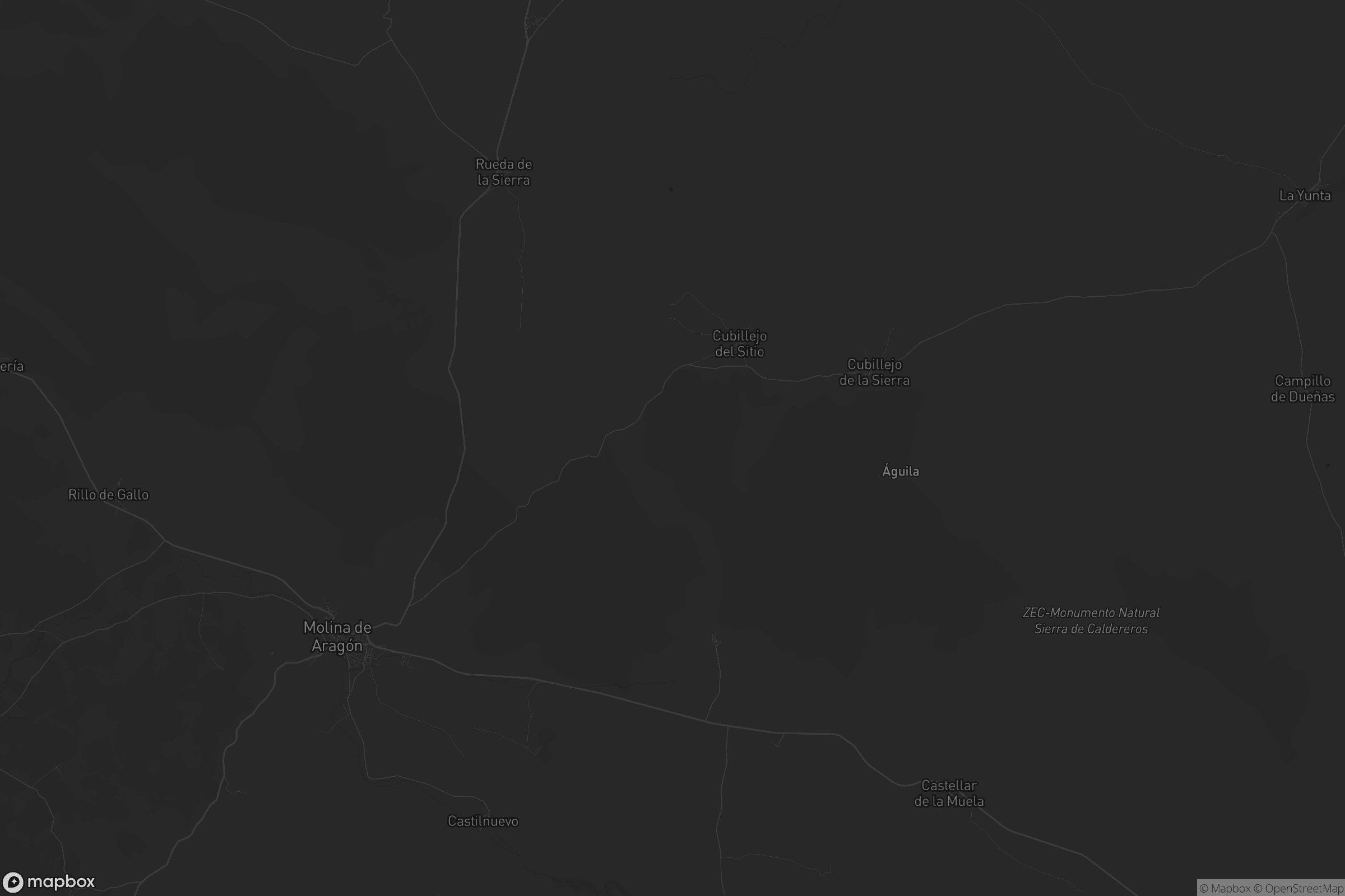 Mapa de Molina de Aragón